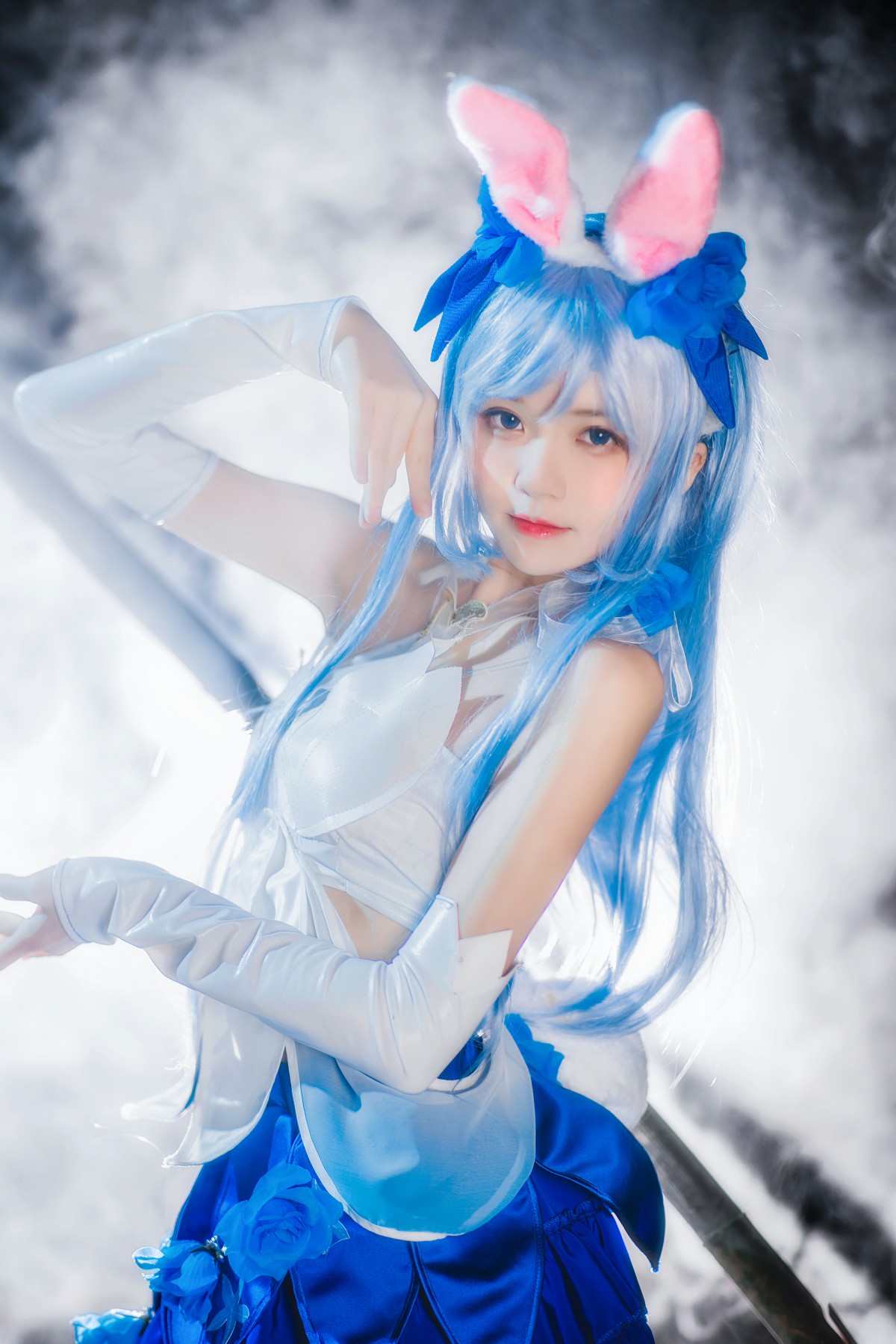 萝莉风COS 桜桃喵 – 花间舞 – COSPLAY