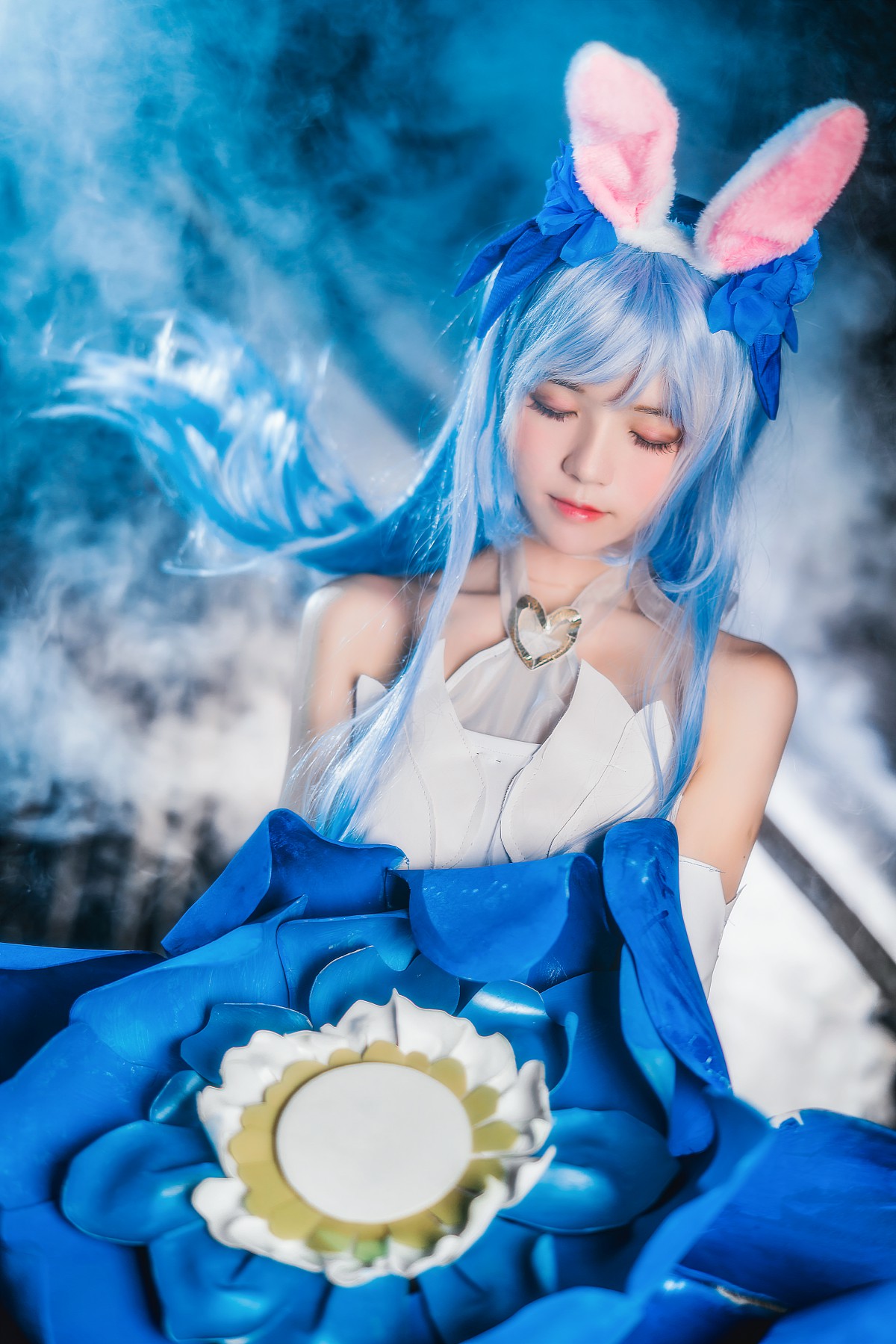 萝莉风COS 桜桃喵 – 花间舞 – COSPLAY