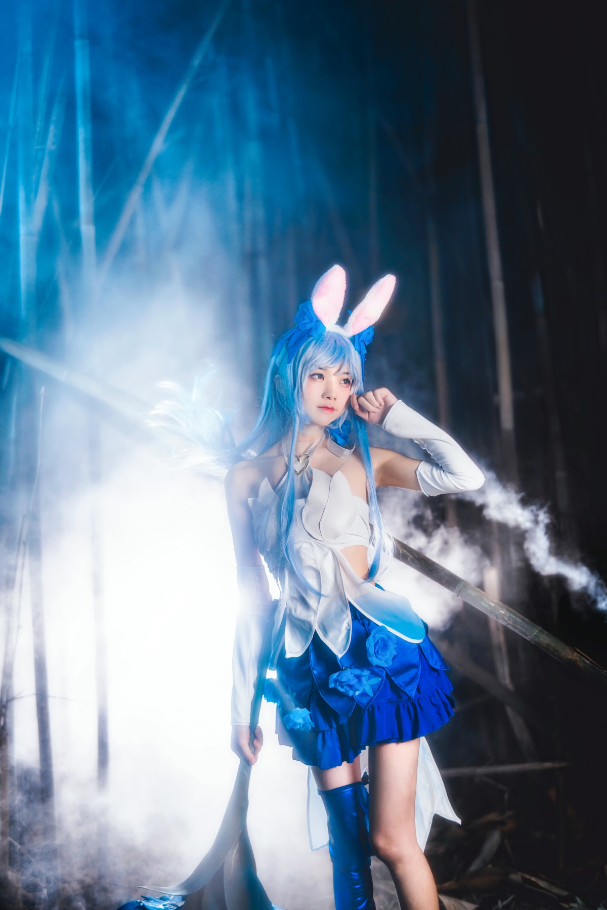 萝莉风COS 桜桃喵 – 花间舞 – COSPLAY