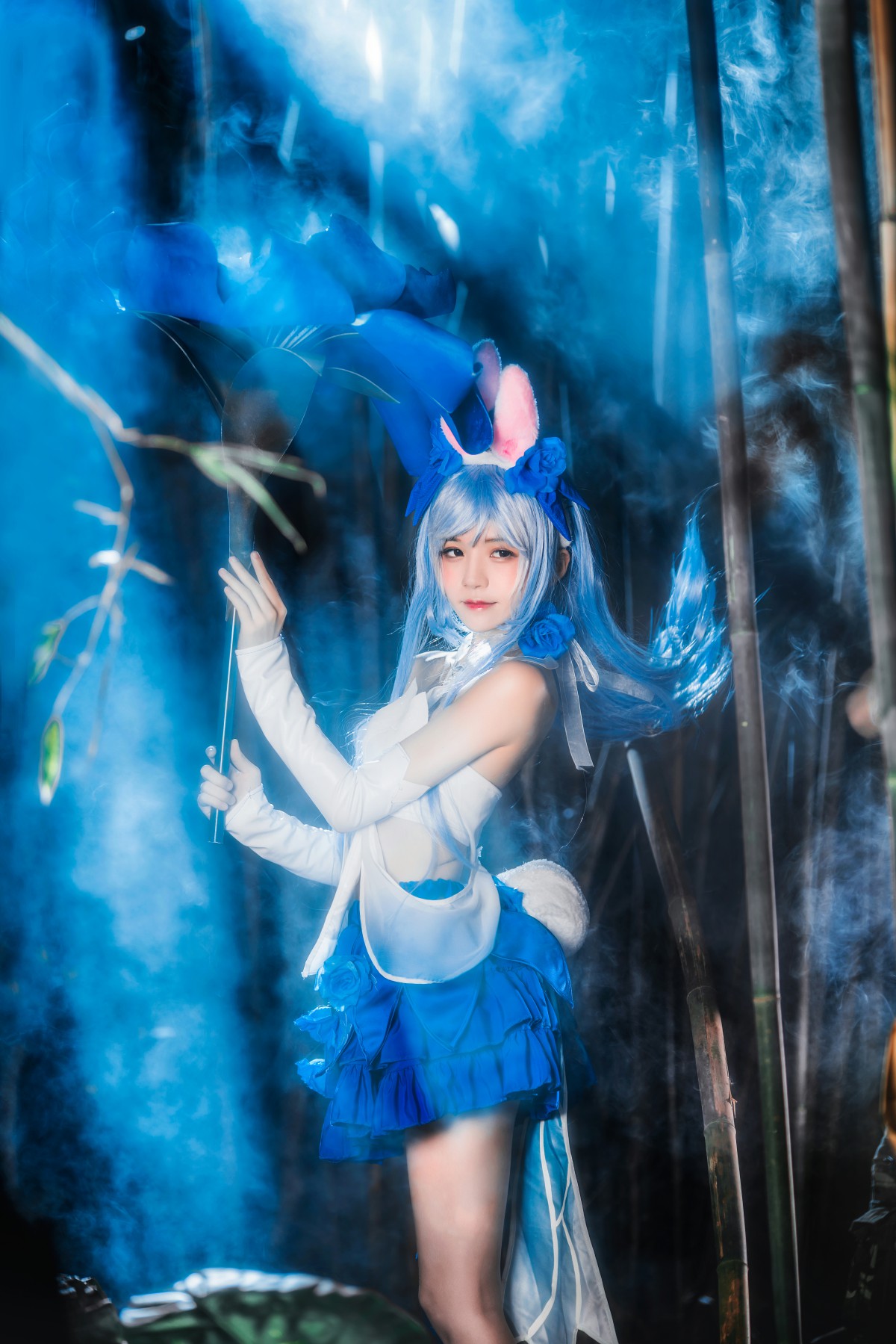 萝莉风COS 桜桃喵 – 花间舞 – COSPLAY