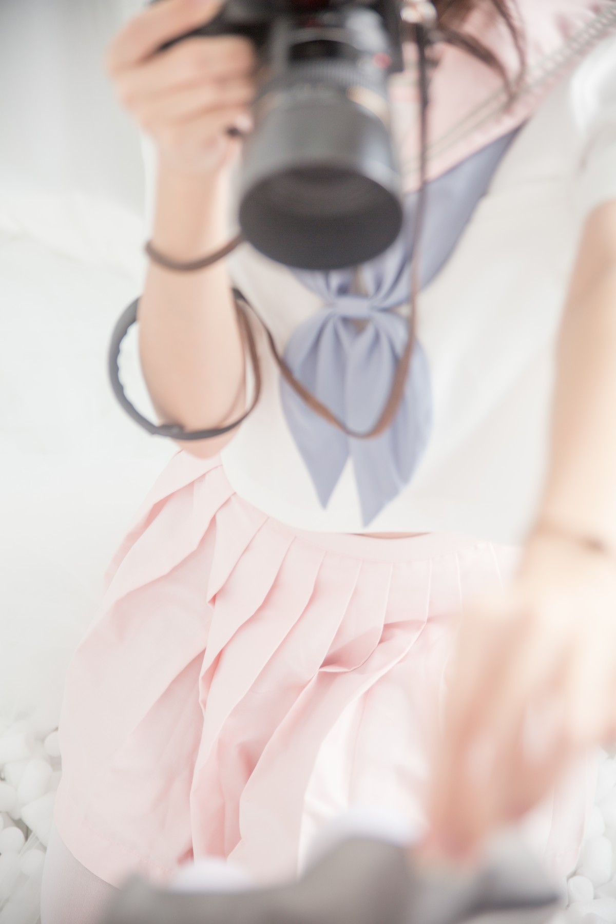 萝莉风COS 桜桃喵&amp;amp;鳗鱼霏子 – 百合 – COSPLAY