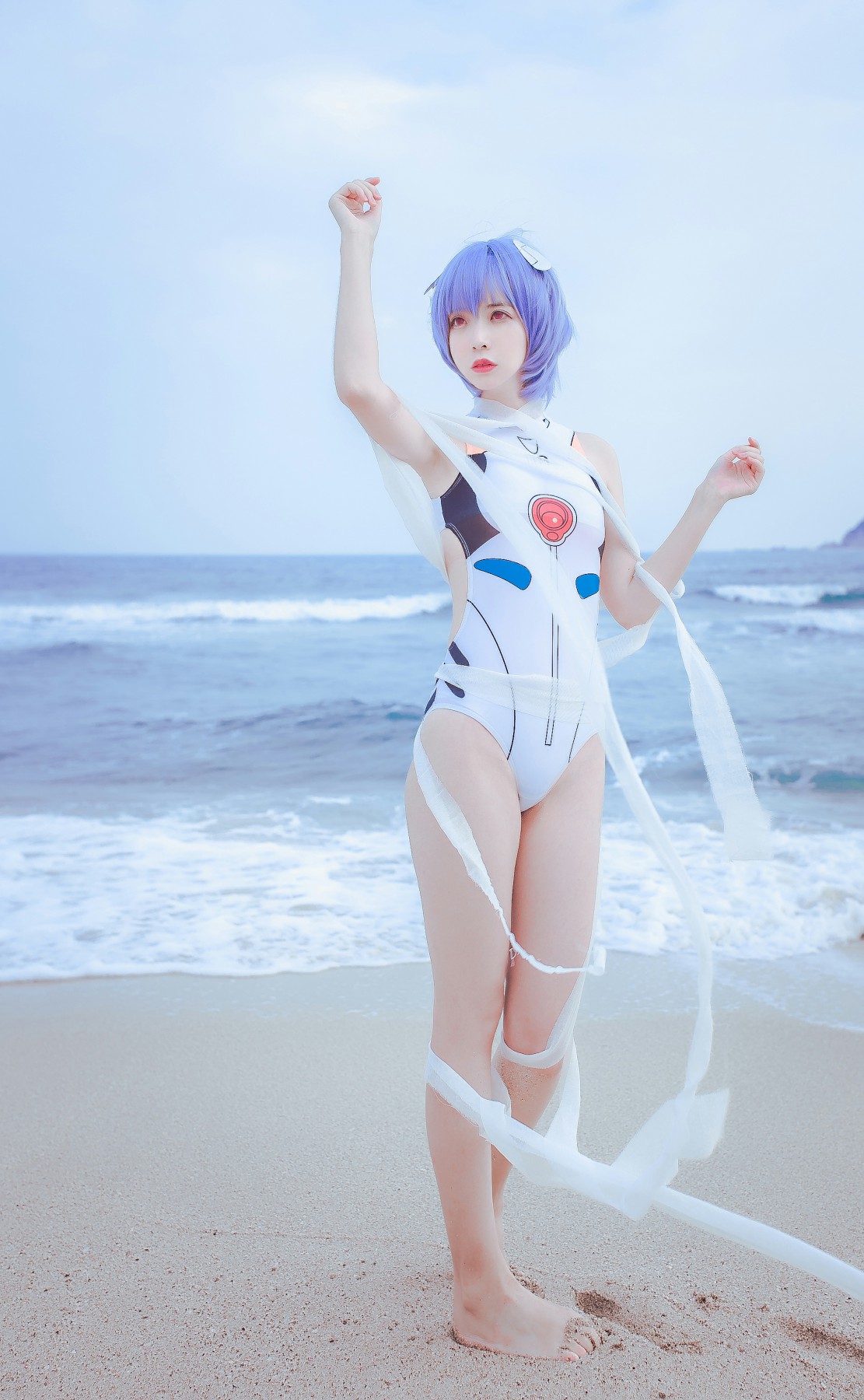 疯猫ss – 泳装凌波女神 – COSPLAY