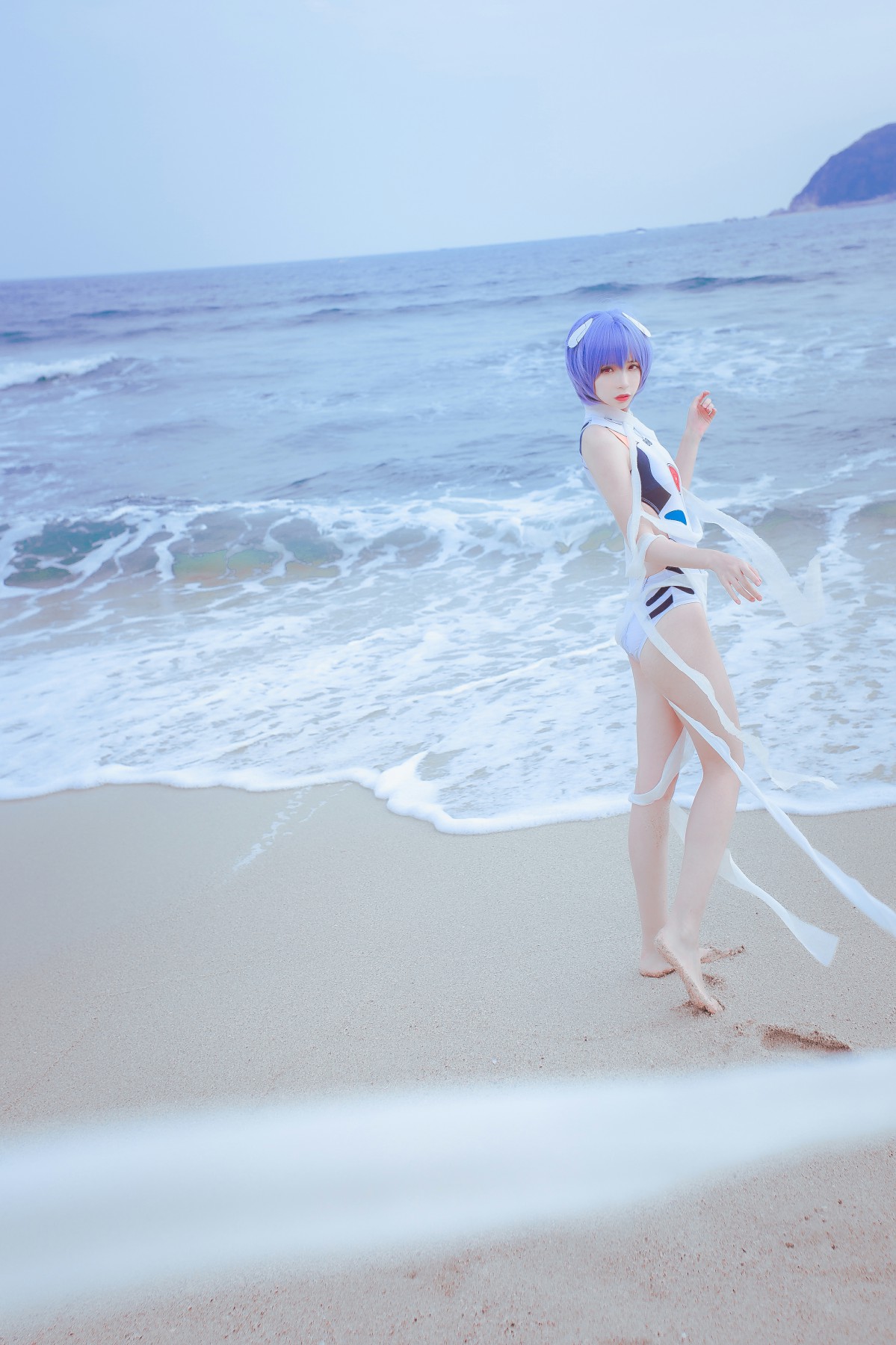 疯猫ss – 泳装凌波女神 – COSPLAY
