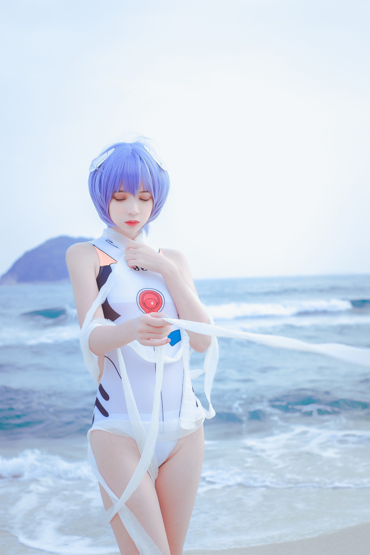 疯猫ss – 泳装凌波女神 – COSPLAY