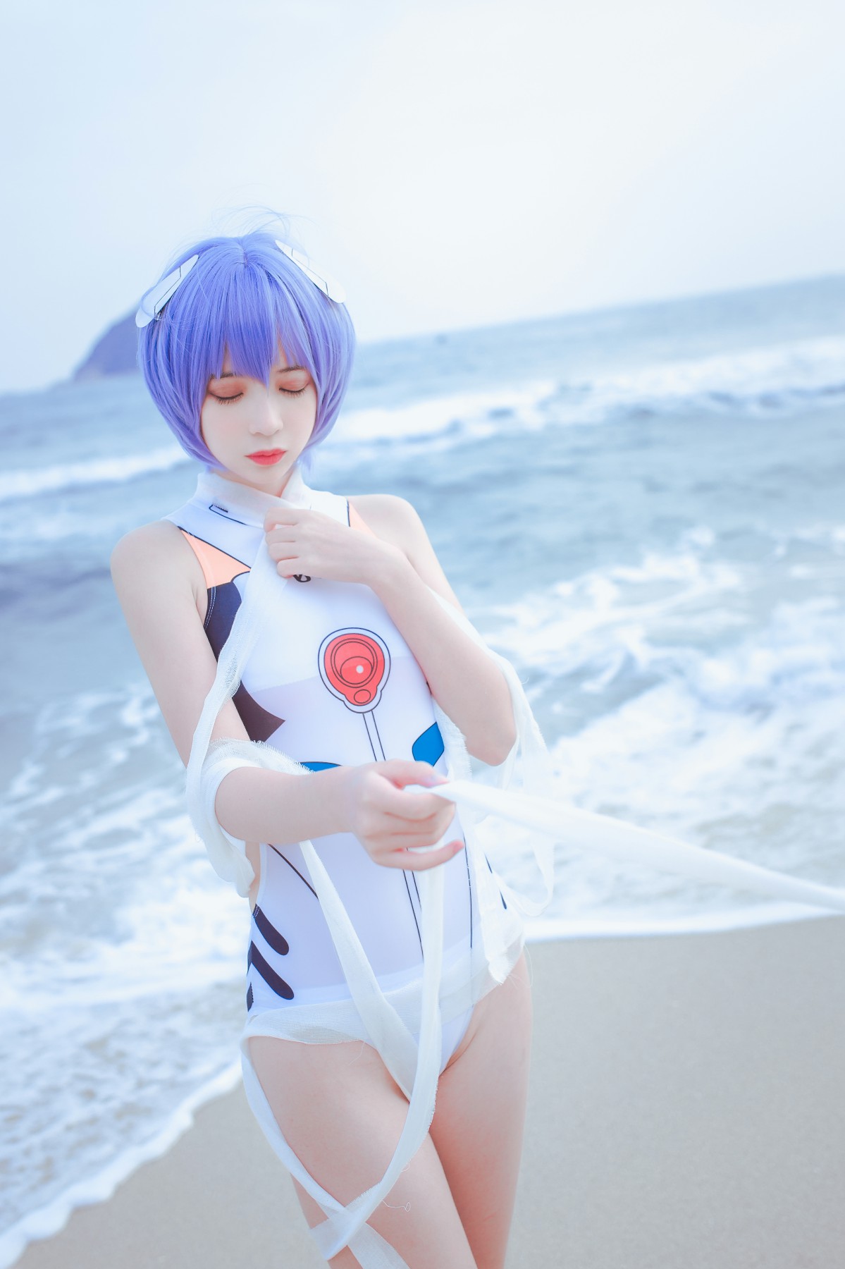 疯猫ss – 泳装凌波女神 – COSPLAY