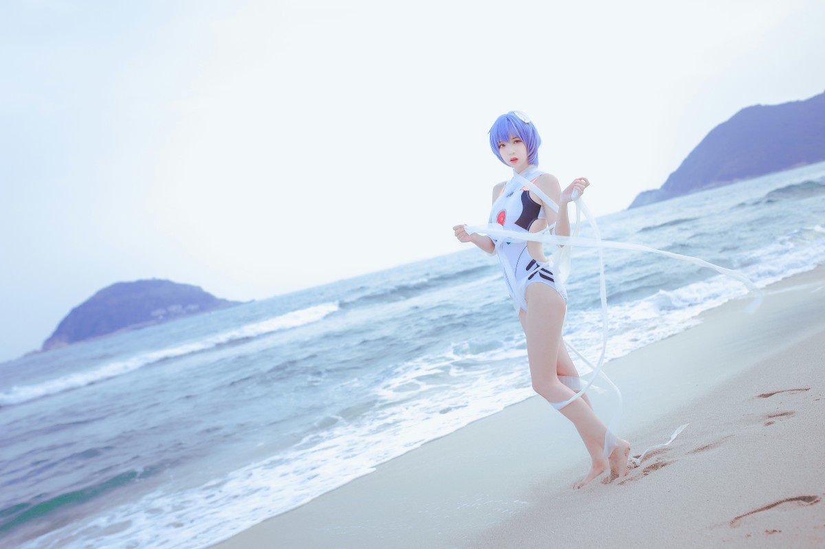 疯猫ss – 泳装凌波女神 – COSPLAY