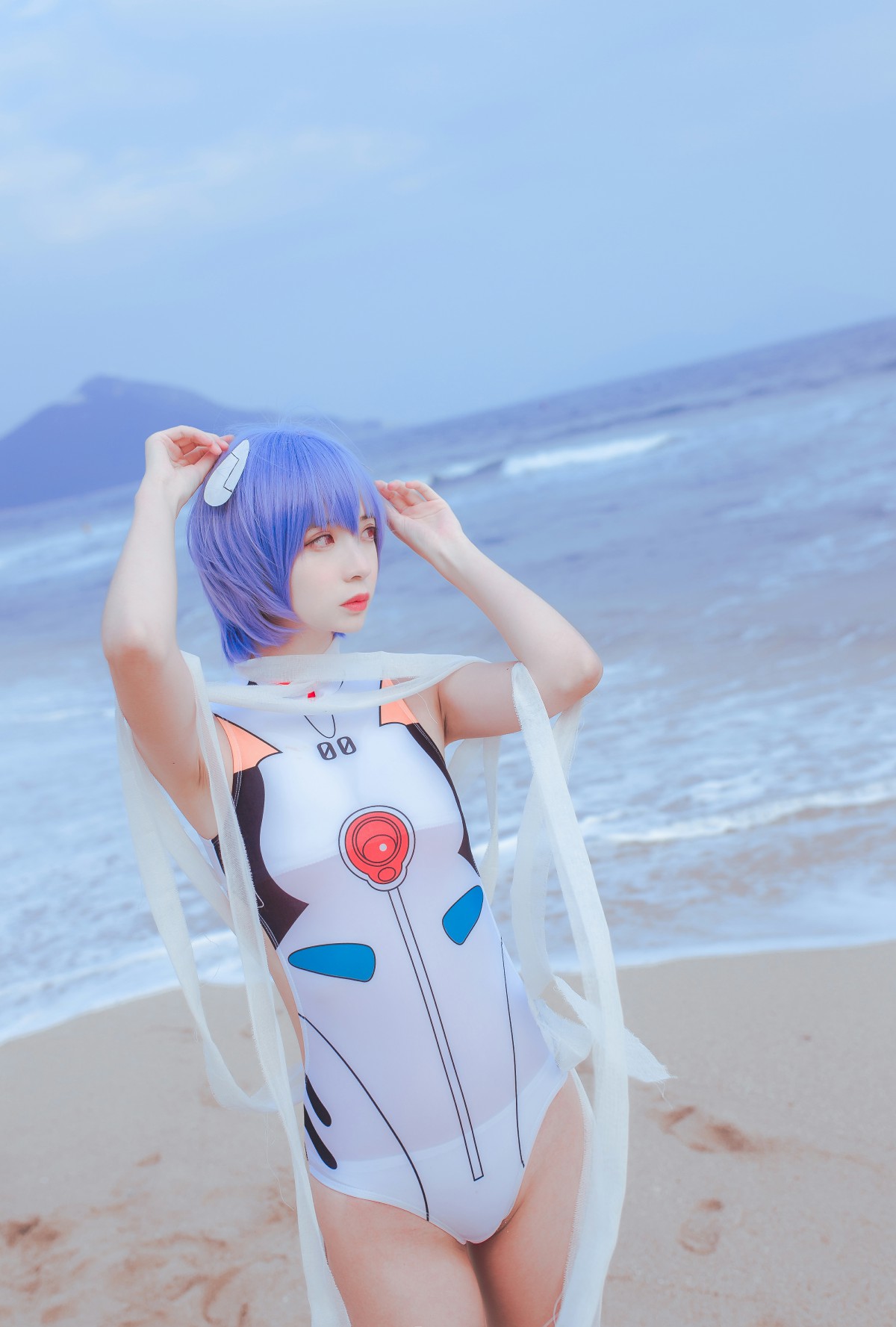 疯猫ss – 泳装凌波女神 – COSPLAY