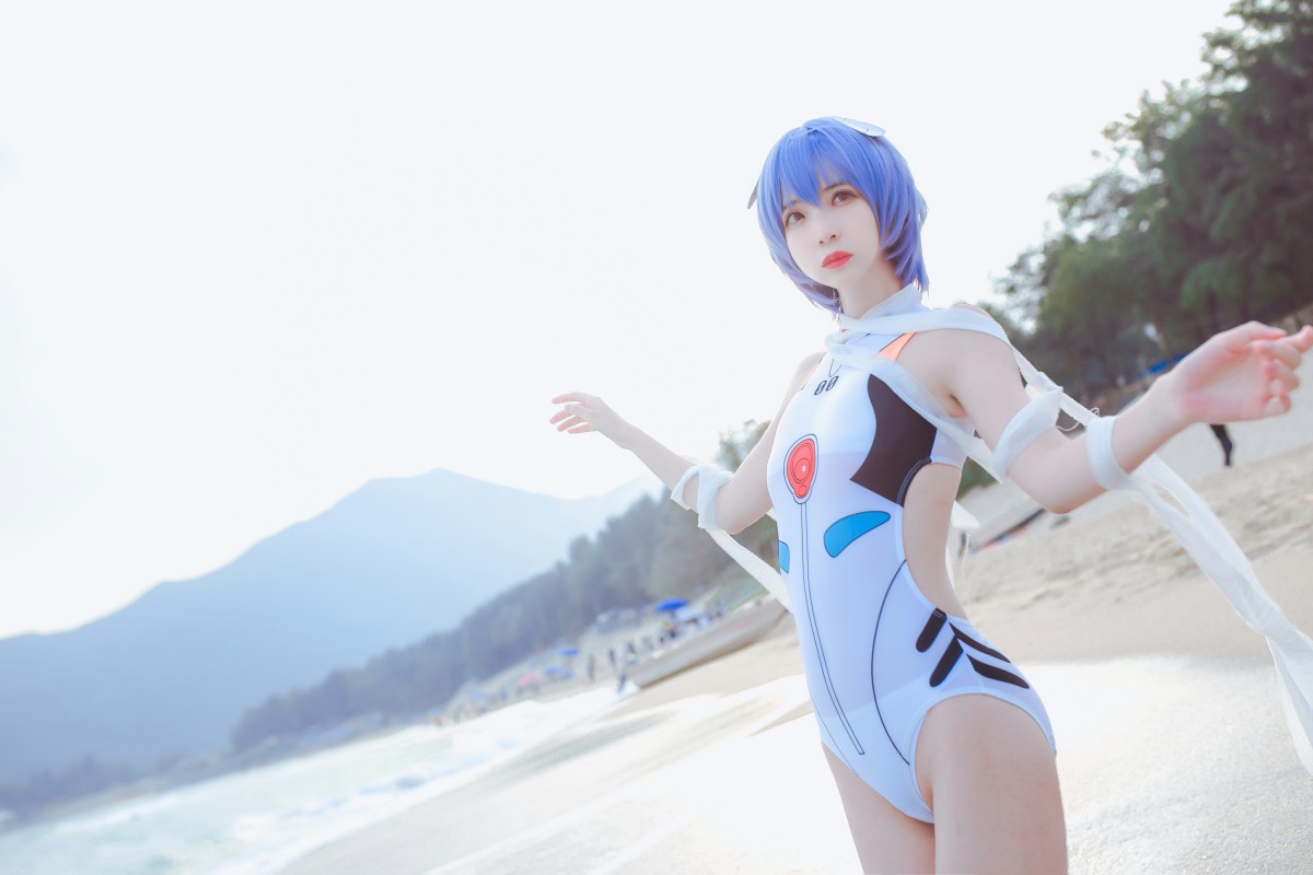 疯猫ss – 泳装凌波女神 – COSPLAY