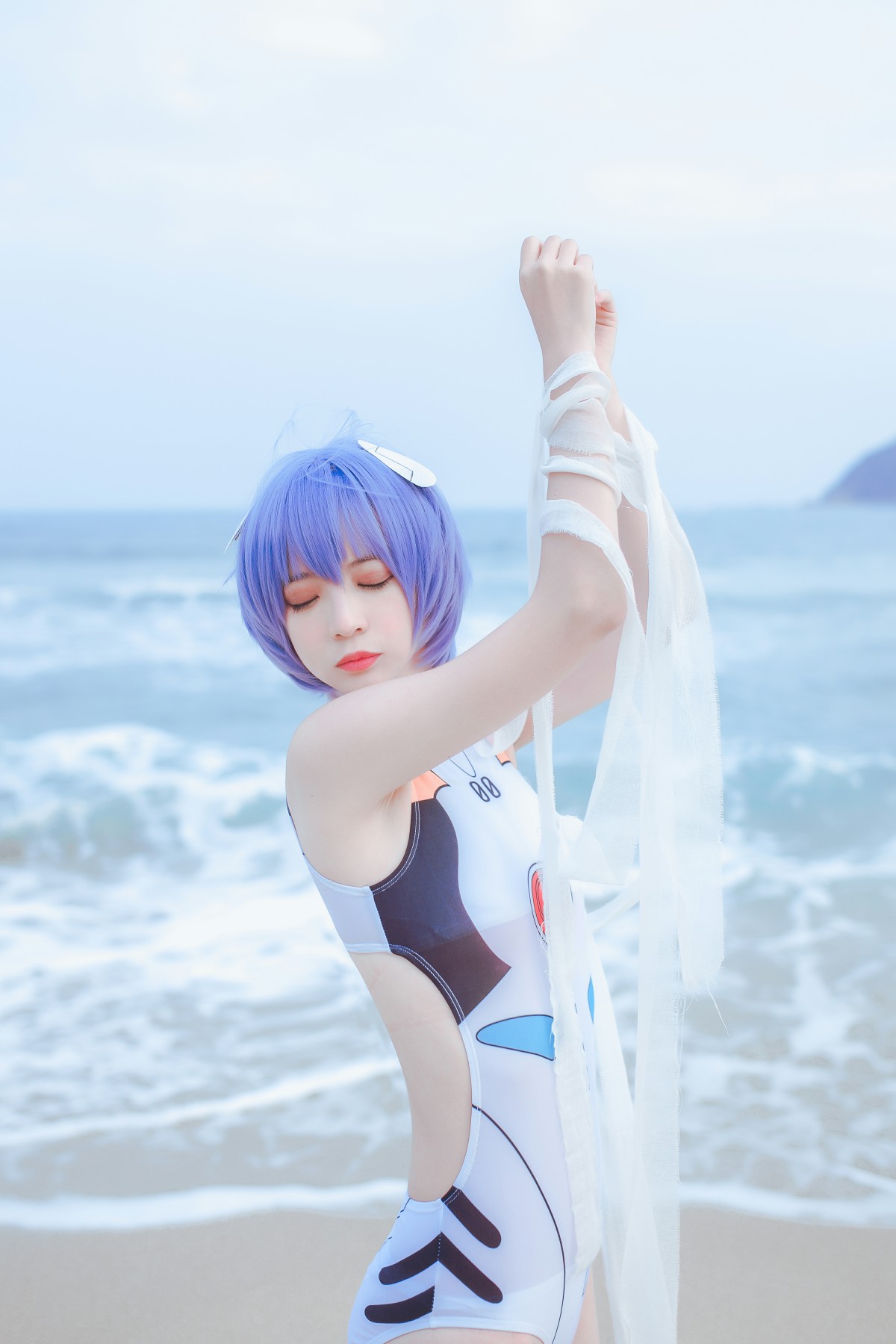 疯猫ss – 泳装凌波女神 – COSPLAY