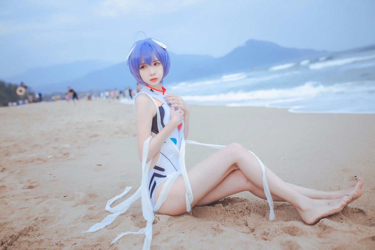 疯猫ss – 泳装凌波女神 – COSPLAY