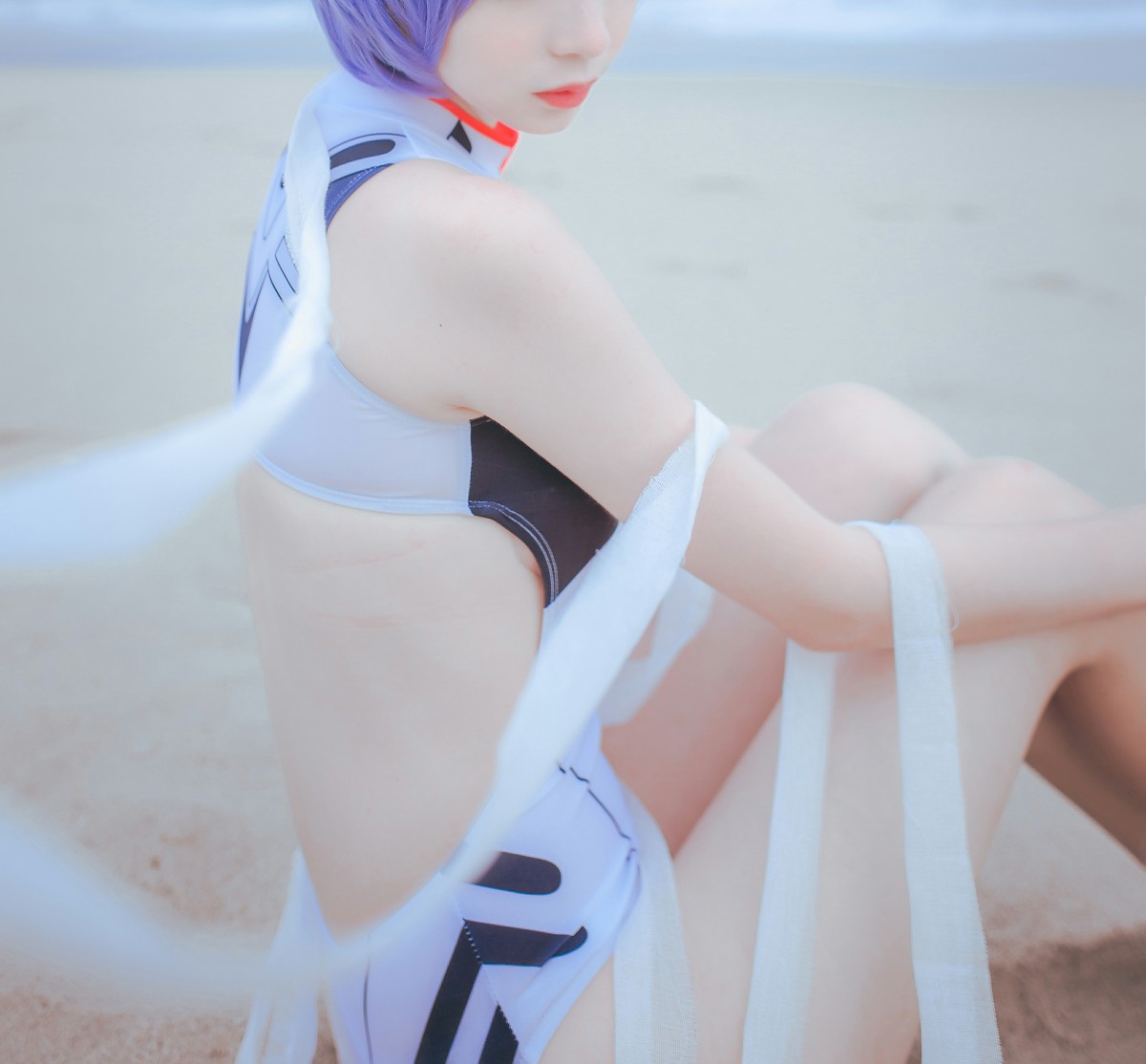 疯猫ss – 泳装凌波女神 – COSPLAY