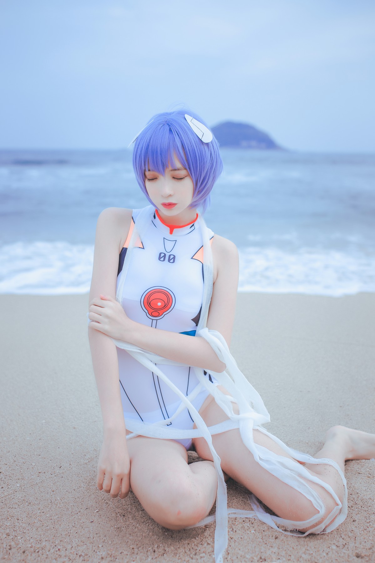 疯猫ss – 泳装凌波女神 – COSPLAY