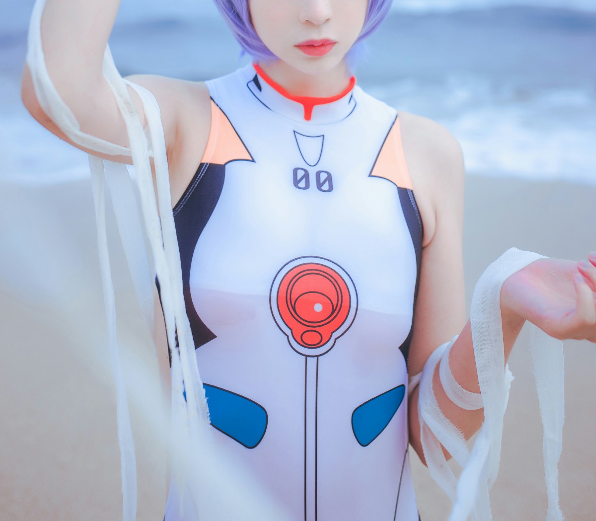 疯猫ss – 泳装凌波女神 – COSPLAY