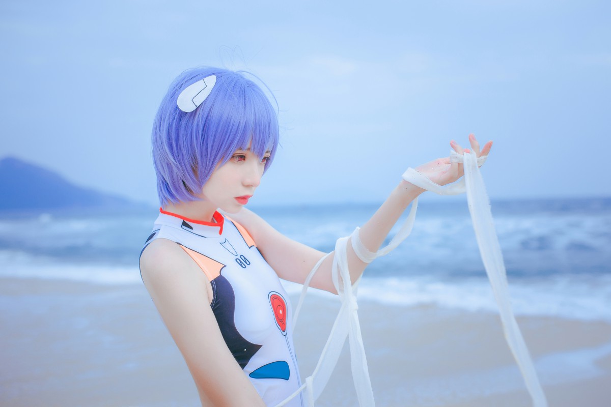 疯猫ss – 泳装凌波女神 – COSPLAY