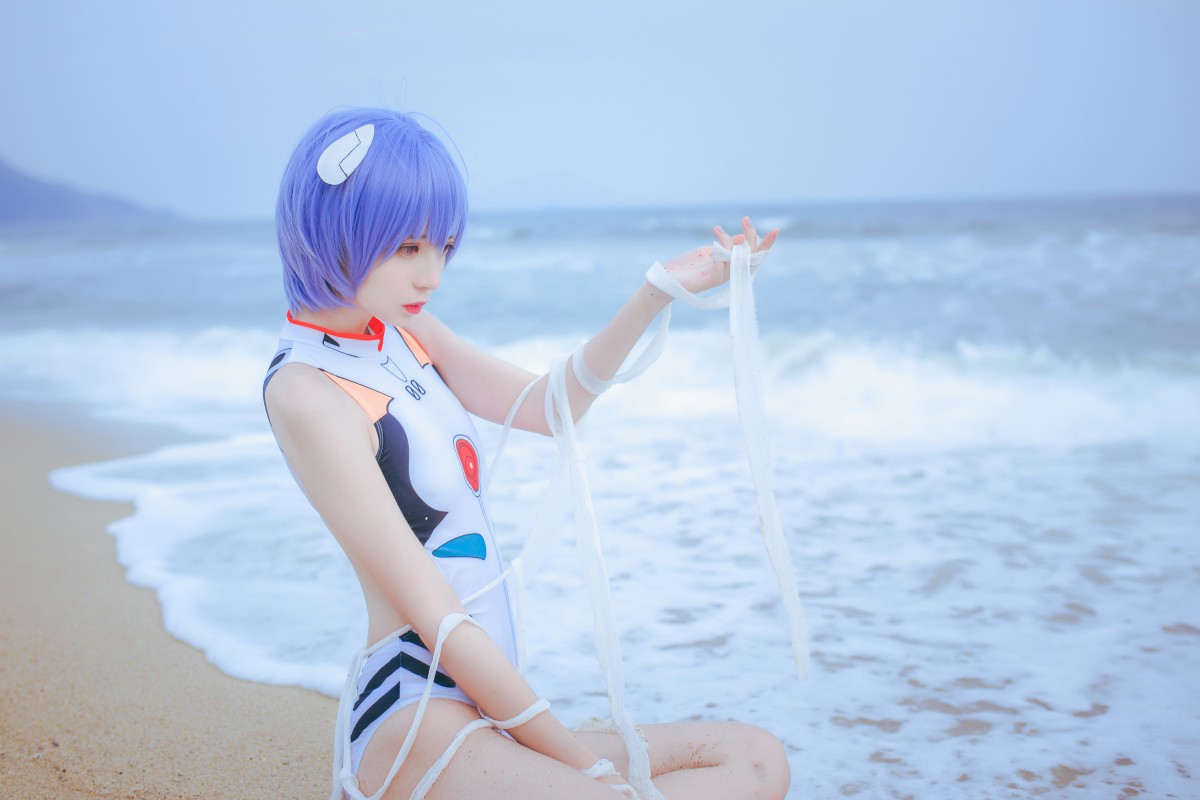 疯猫ss – 泳装凌波女神 – COSPLAY