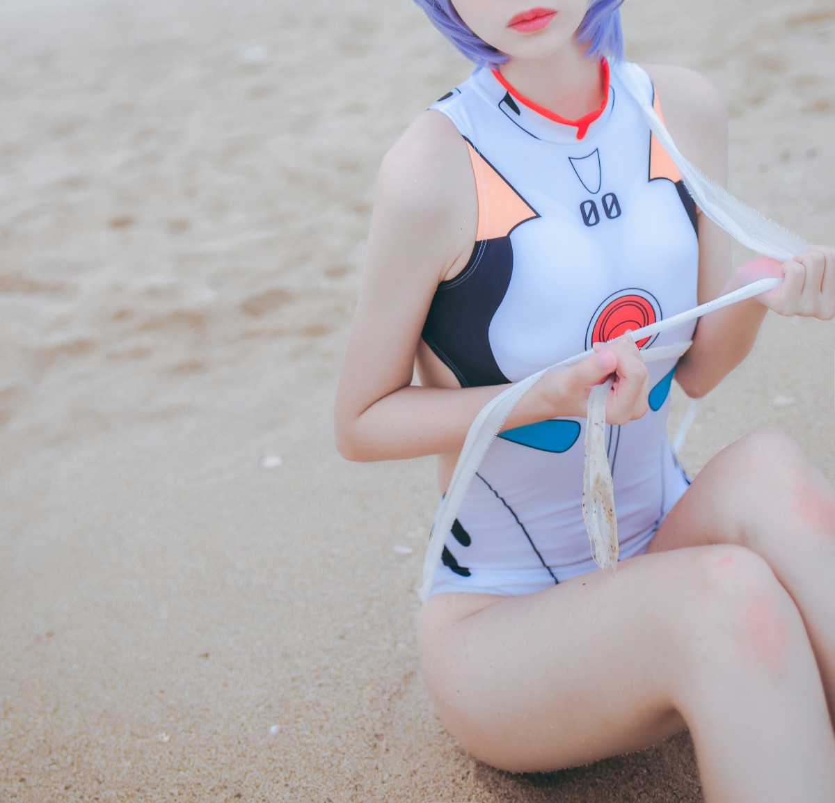 疯猫ss – 泳装凌波女神 – COSPLAY