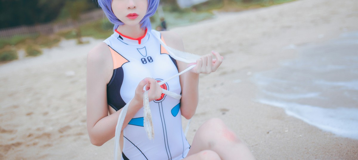 疯猫ss – 泳装凌波女神 – COSPLAY