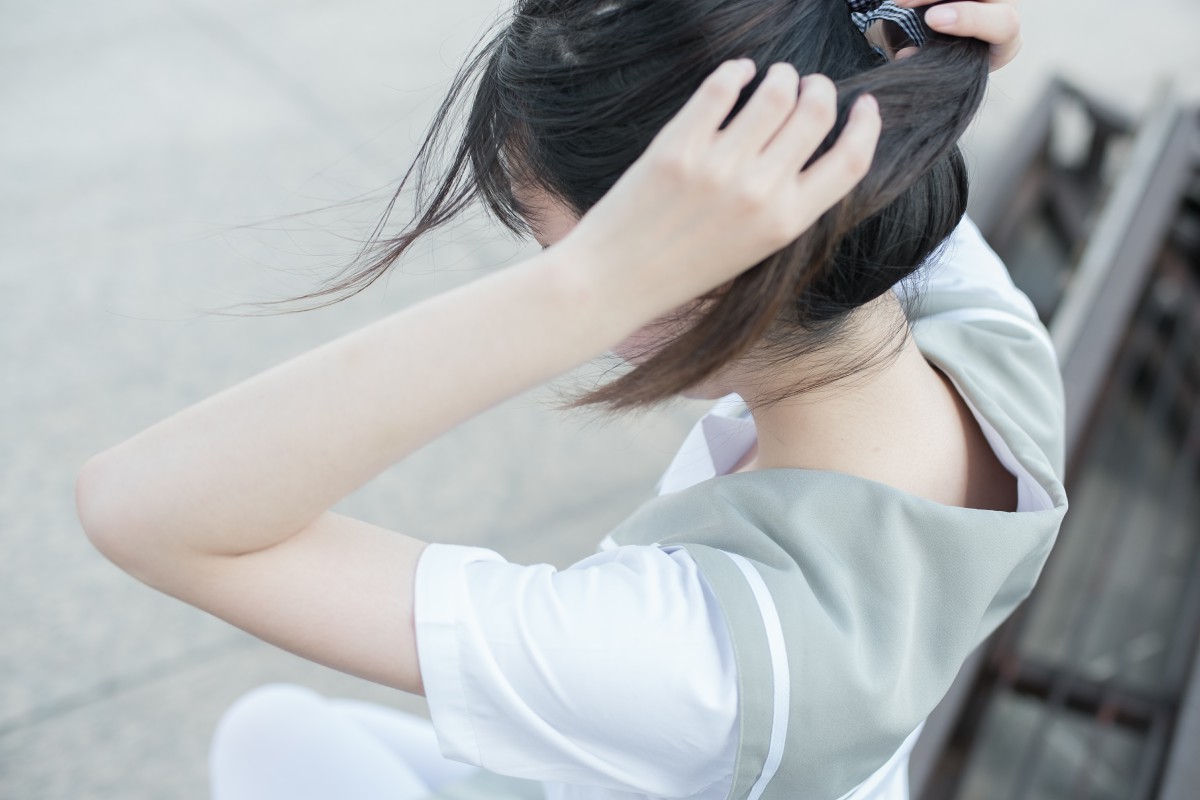 [森萝财团]R15-026JK白丝户外 – COSPLAY