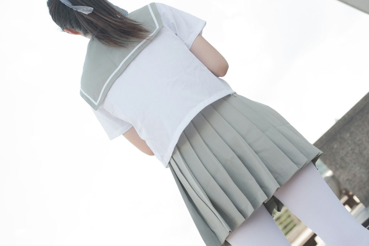 [森萝财团]R15-026JK白丝户外 – COSPLAY