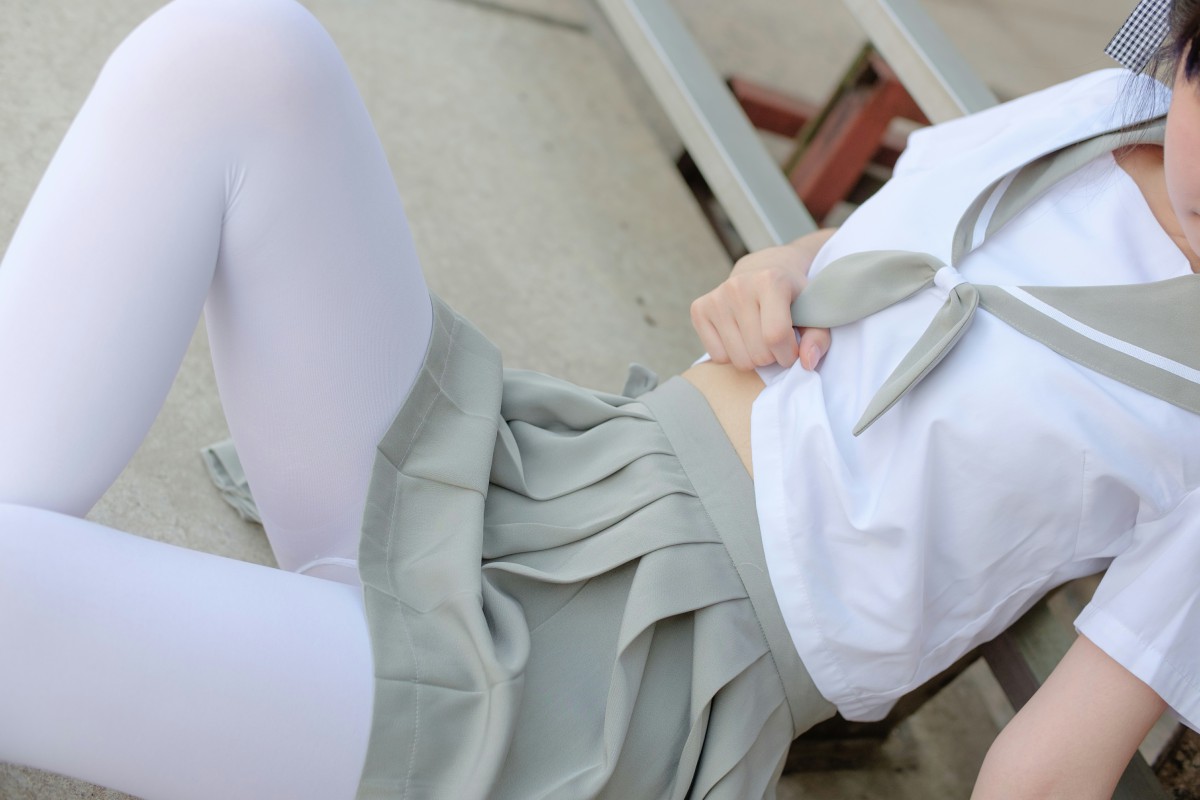 [森萝财团]R15-026JK白丝户外 – COSPLAY