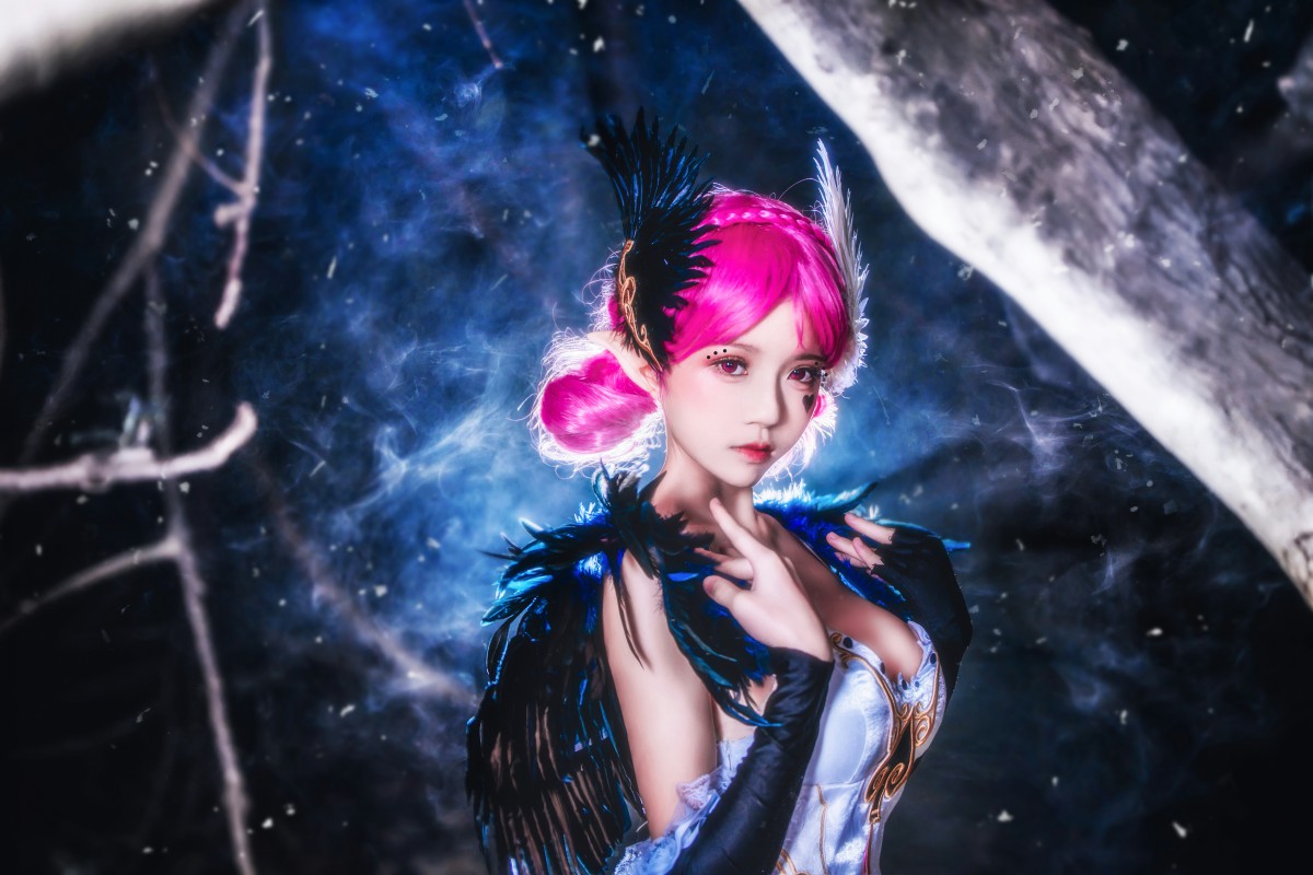 萝莉风COS 桜桃喵 – 小乔天鹅之梦 – COSPLAY