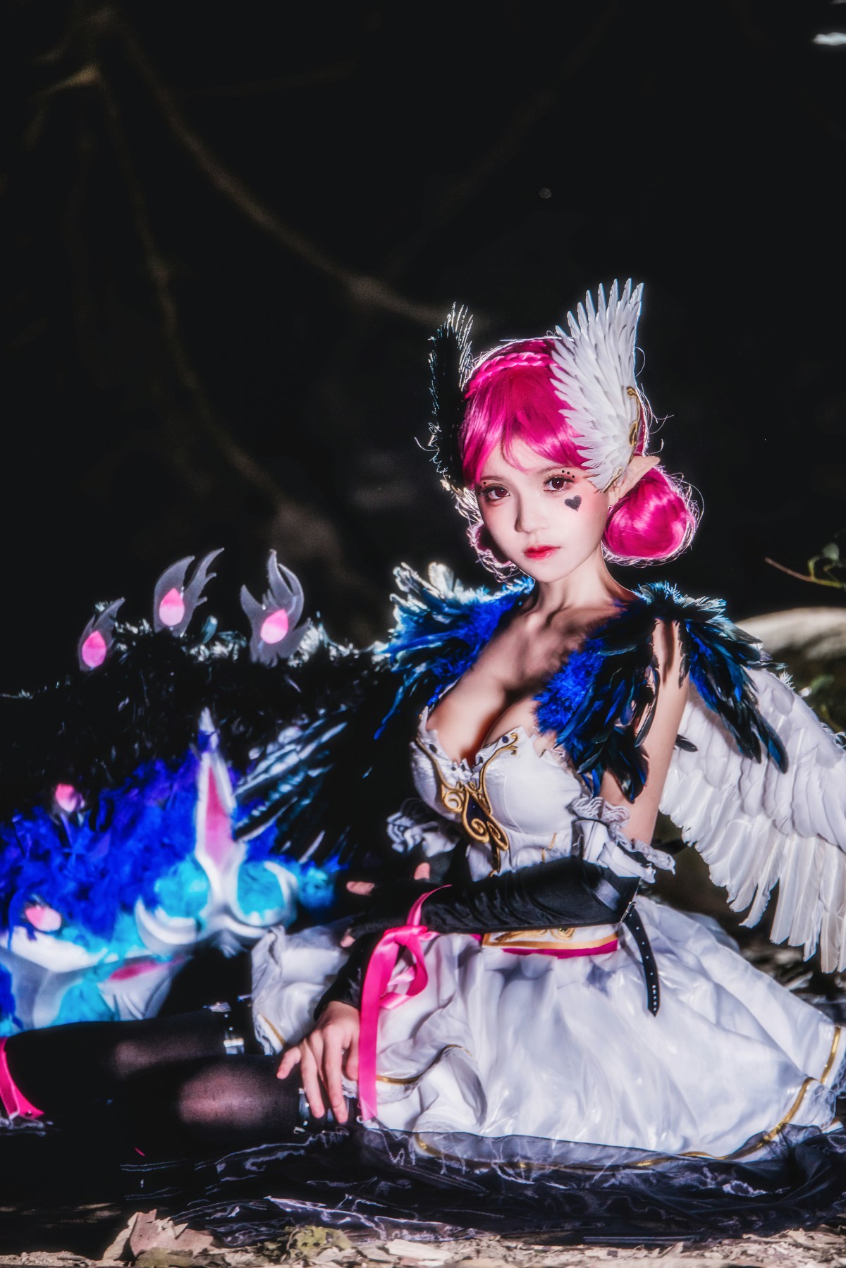 萝莉风COS 桜桃喵 – 小乔天鹅之梦 – COSPLAY