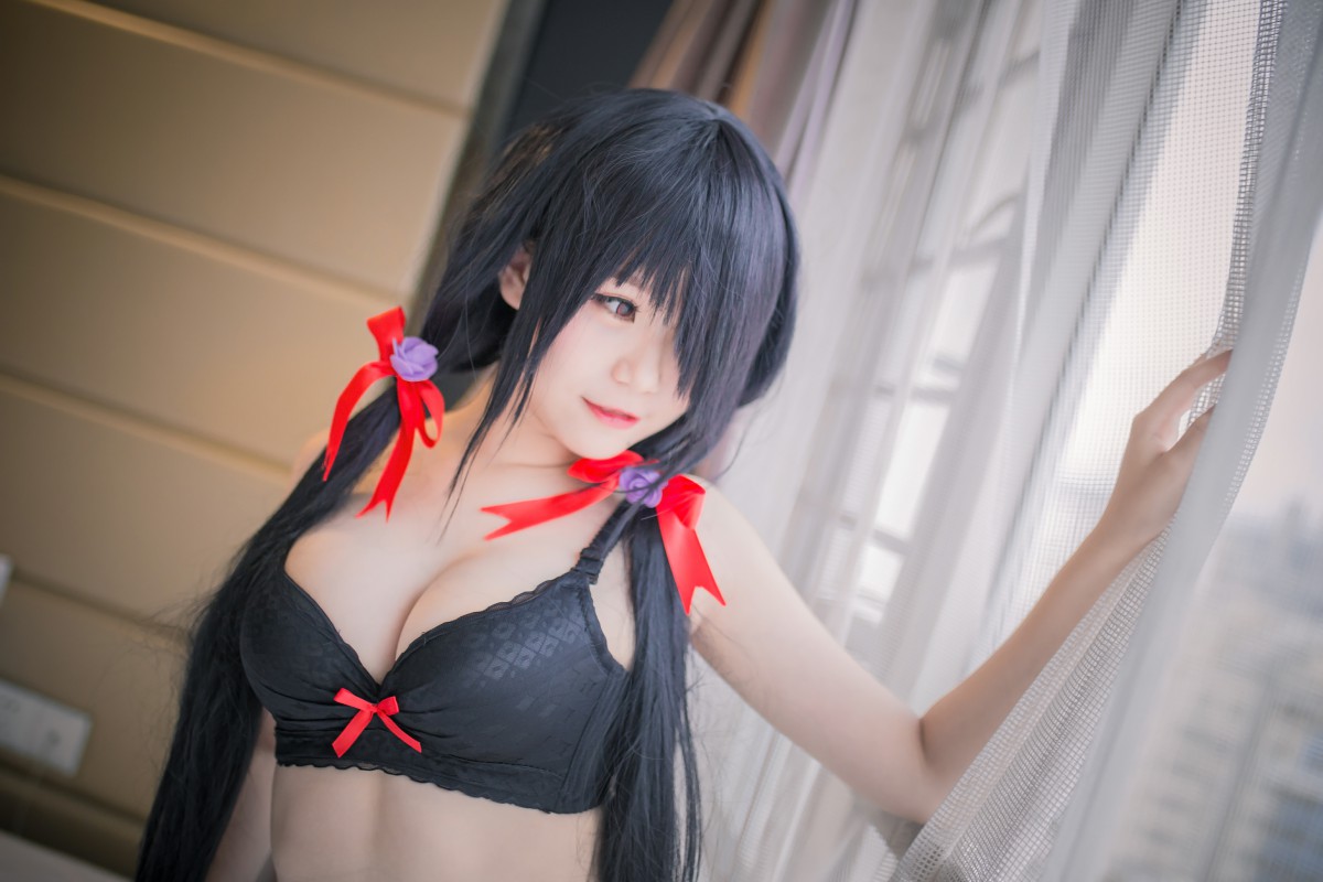 性感人气COSER Yoko宅夏Cos – 狂三内衣 – COSPLAY