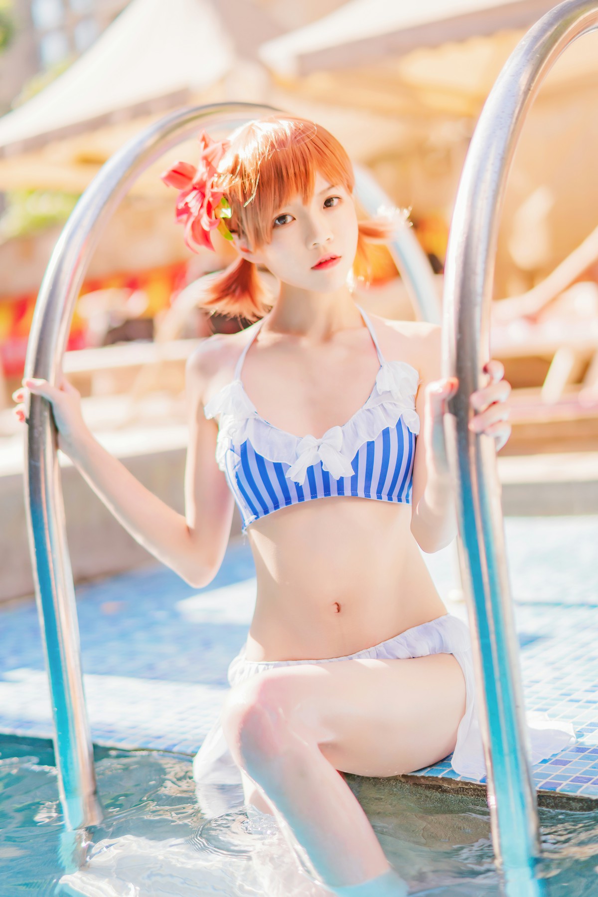 萝莉风COS 桜桃喵 – 炮姐 – COSPLAY