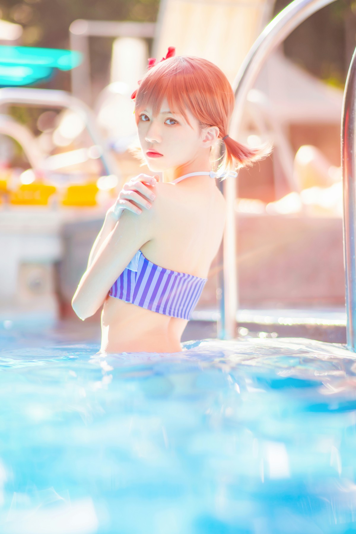 萝莉风COS 桜桃喵 – 炮姐 – COSPLAY