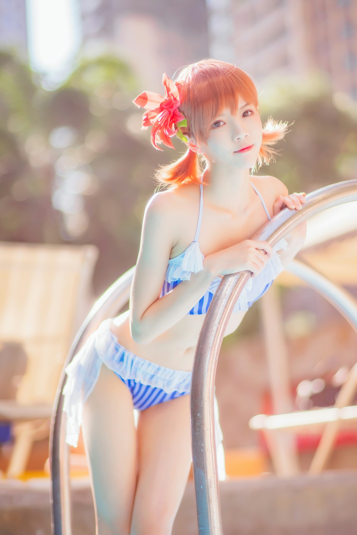 萝莉风COS 桜桃喵 – 炮姐 – COSPLAY