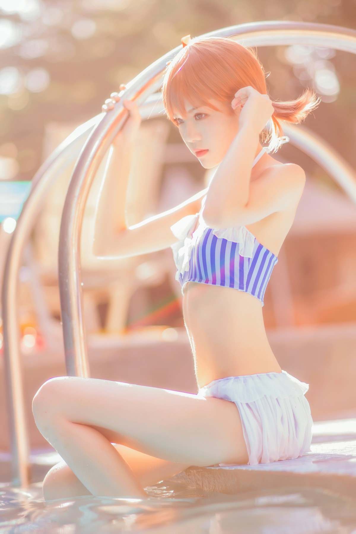 萝莉风COS 桜桃喵 – 炮姐 – COSPLAY