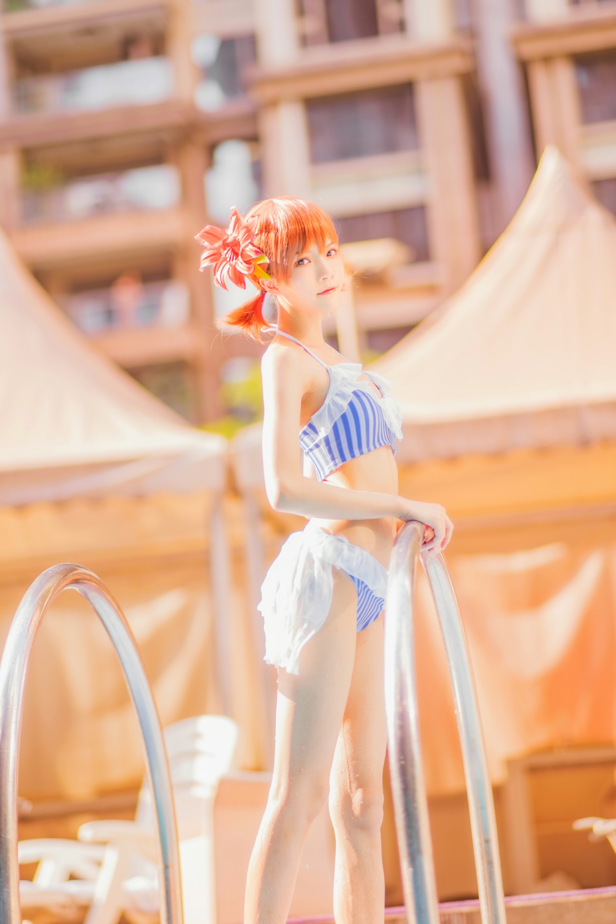 萝莉风COS 桜桃喵 – 炮姐 – COSPLAY