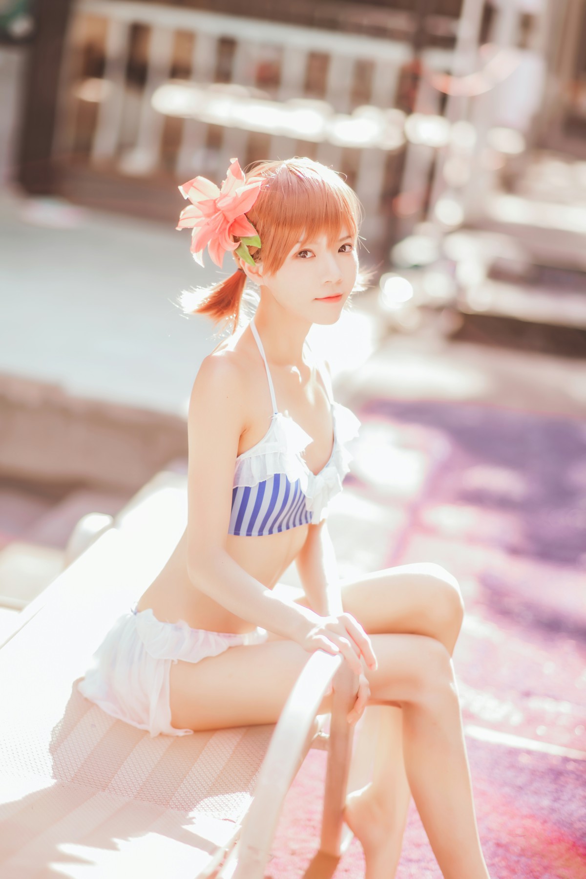 萝莉风COS 桜桃喵 – 炮姐 – COSPLAY