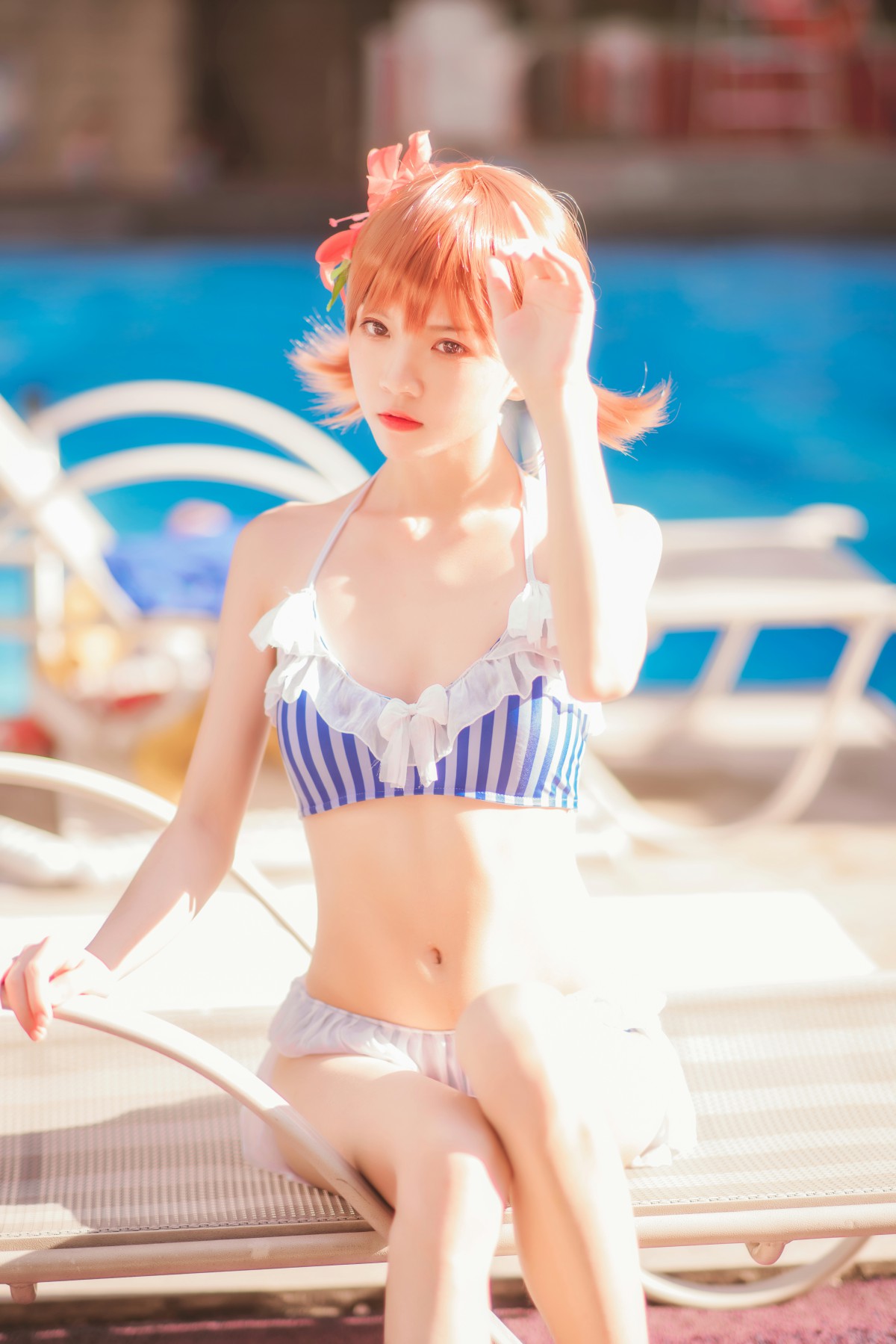 萝莉风COS 桜桃喵 – 炮姐 – COSPLAY