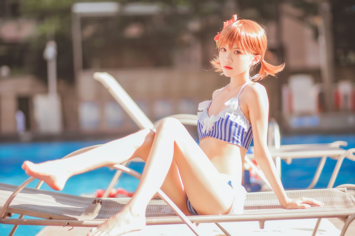 萝莉风COS 桜桃喵 – 炮姐 – COSPLAY