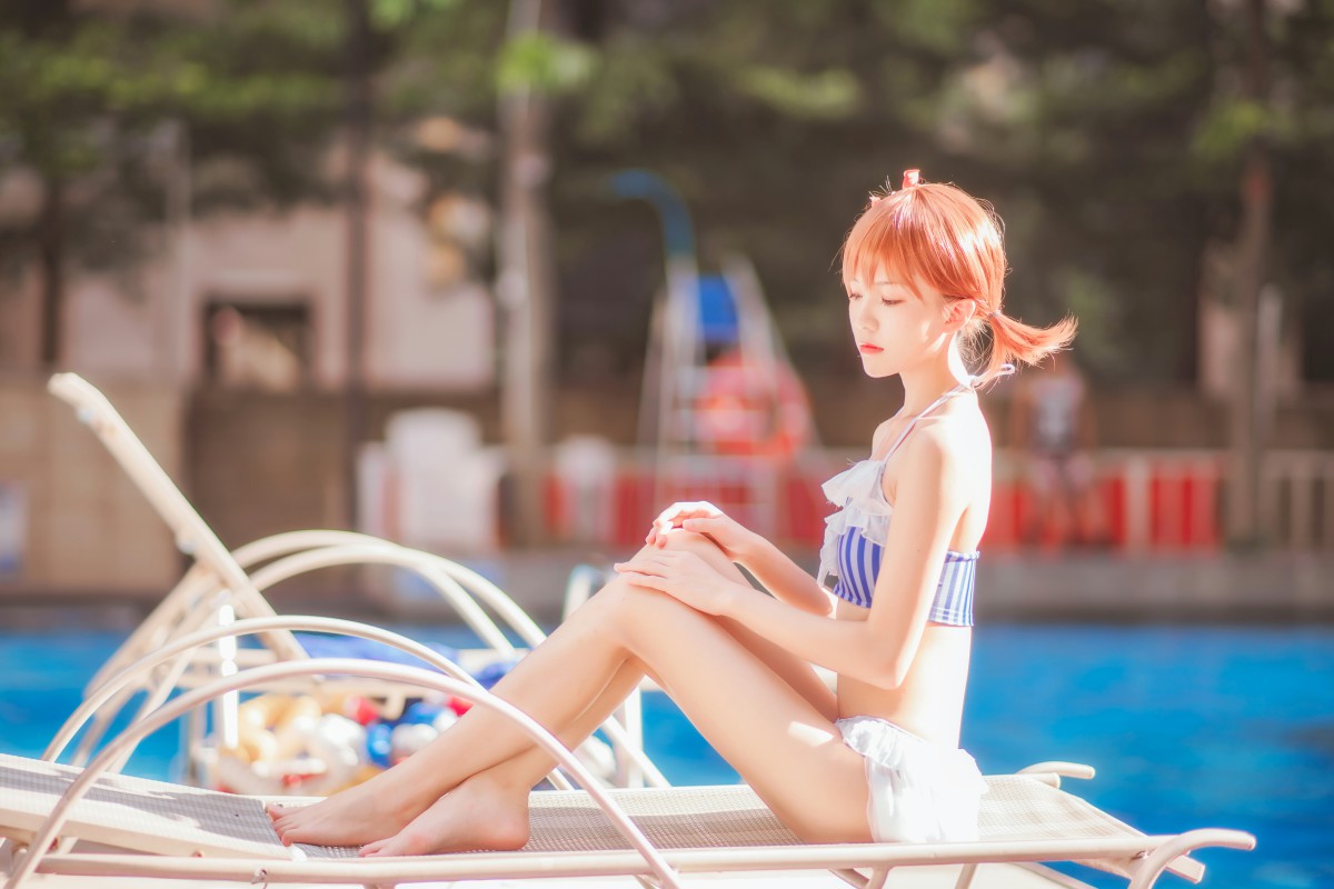萝莉风COS 桜桃喵 – 炮姐 – COSPLAY