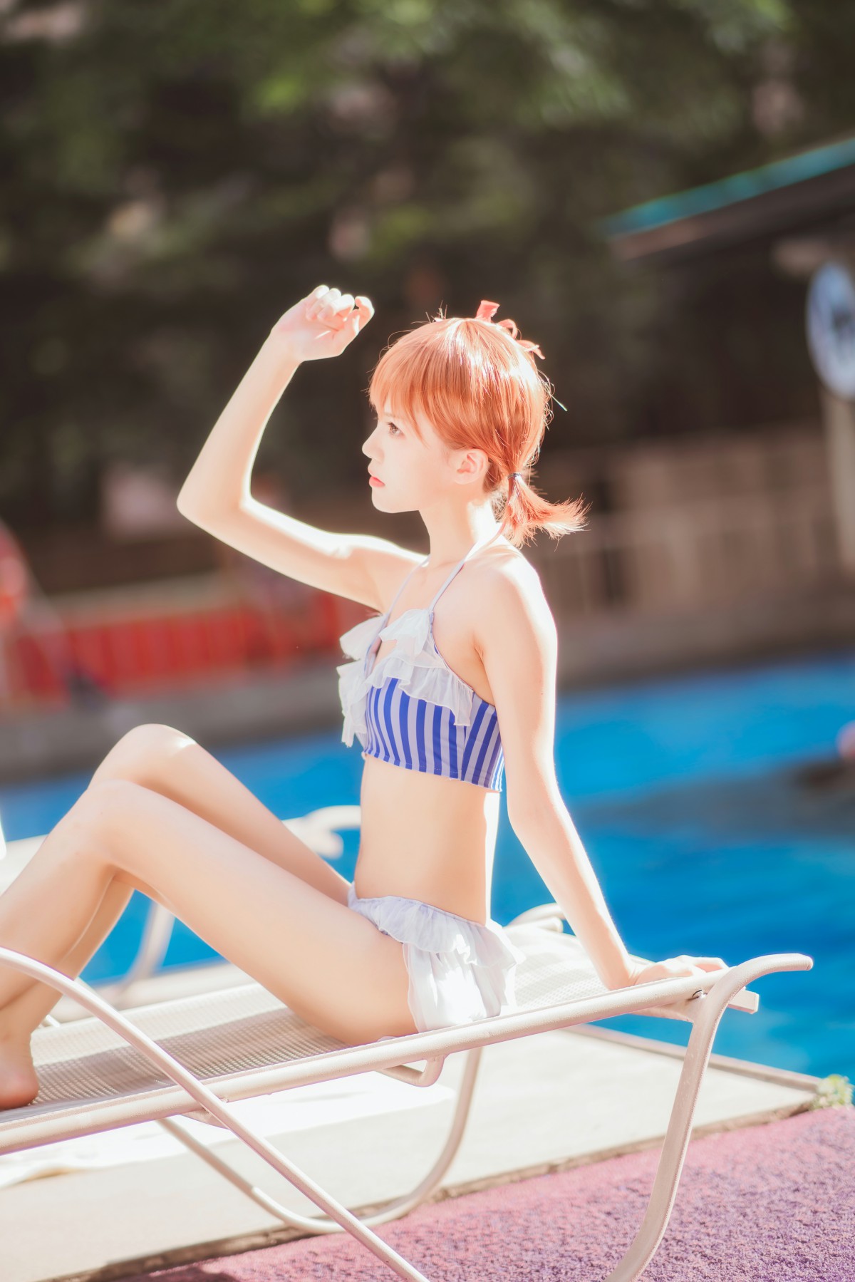 萝莉风COS 桜桃喵 – 炮姐 – COSPLAY