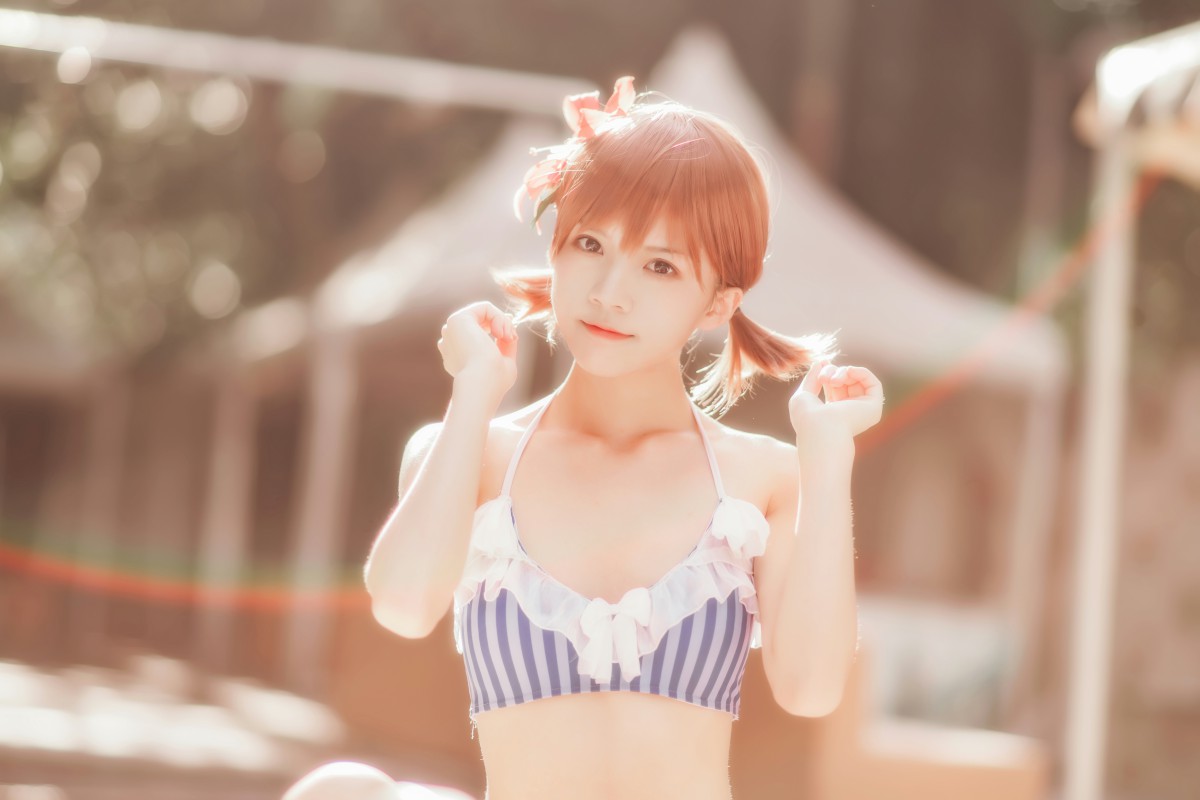 萝莉风COS 桜桃喵 – 炮姐 – COSPLAY