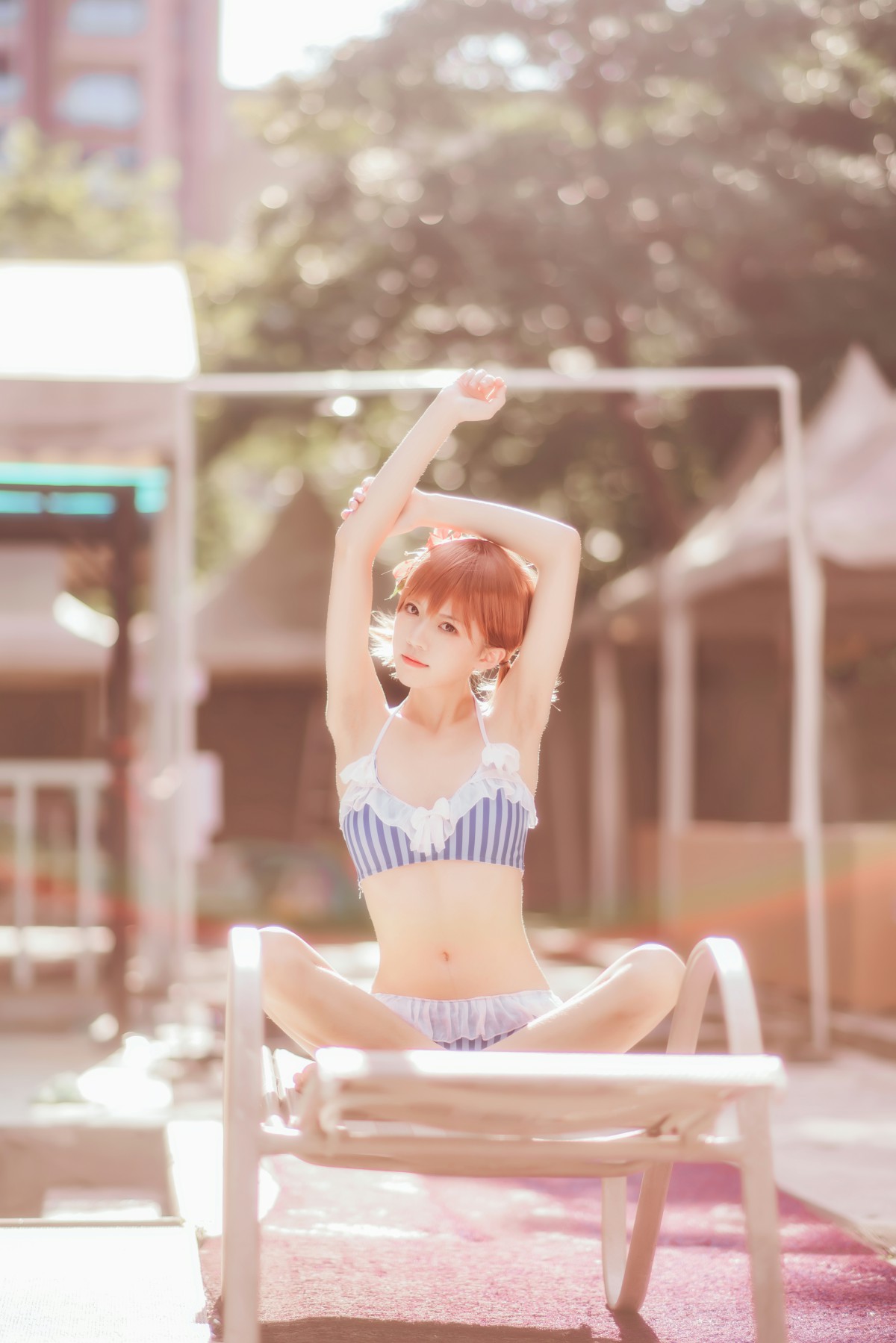 萝莉风COS 桜桃喵 – 炮姐 – COSPLAY