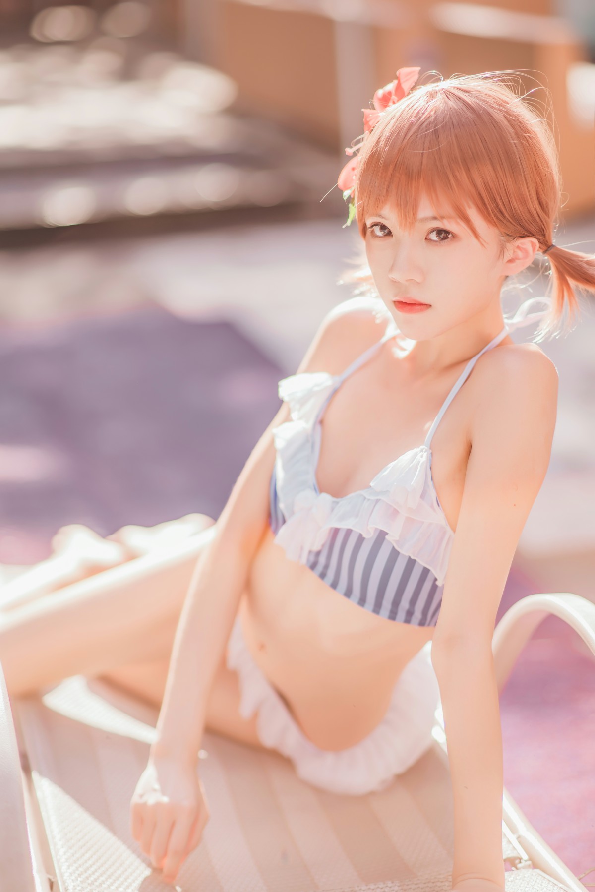 萝莉风COS 桜桃喵 – 炮姐 – COSPLAY