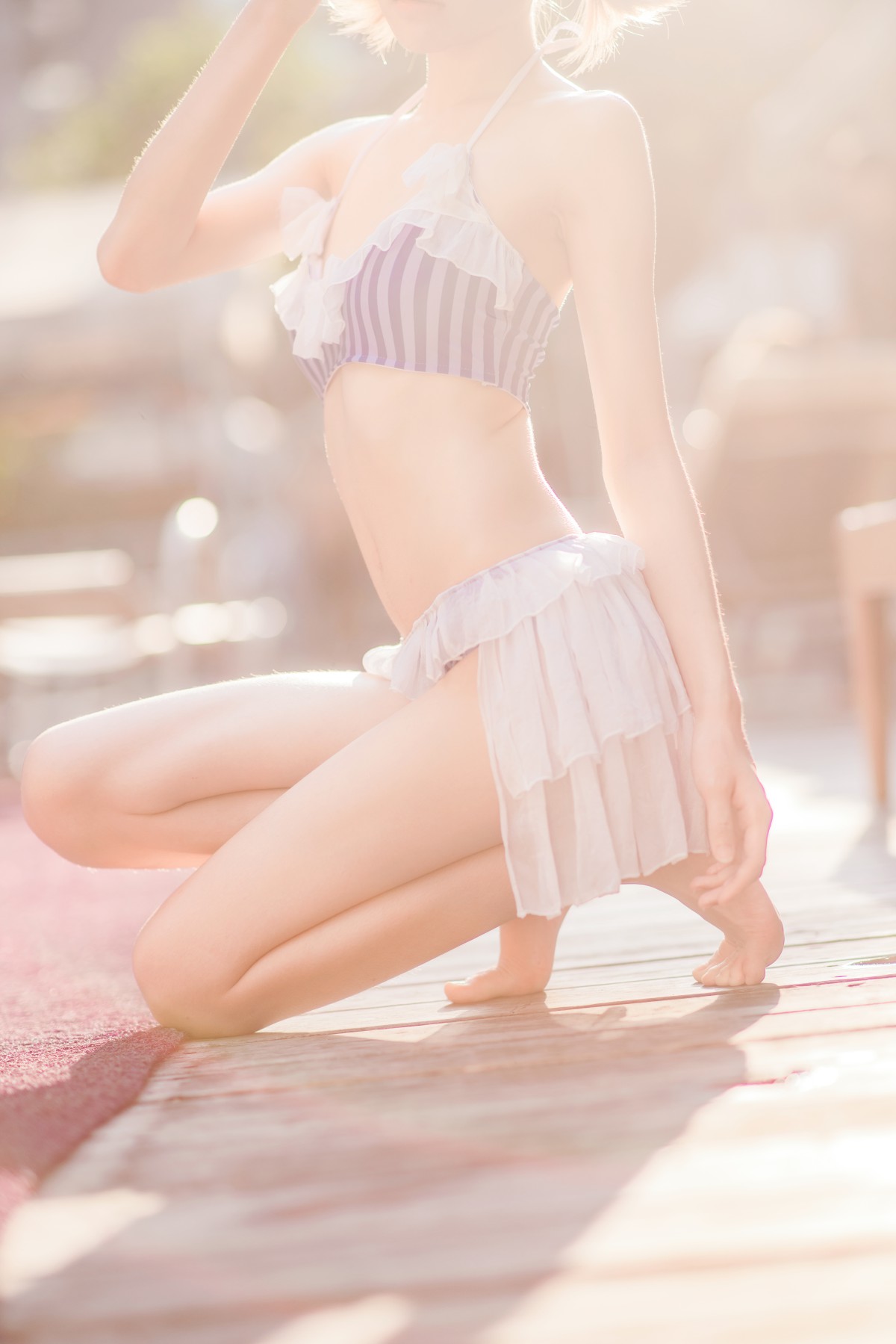 萝莉风COS 桜桃喵 – 炮姐 – COSPLAY