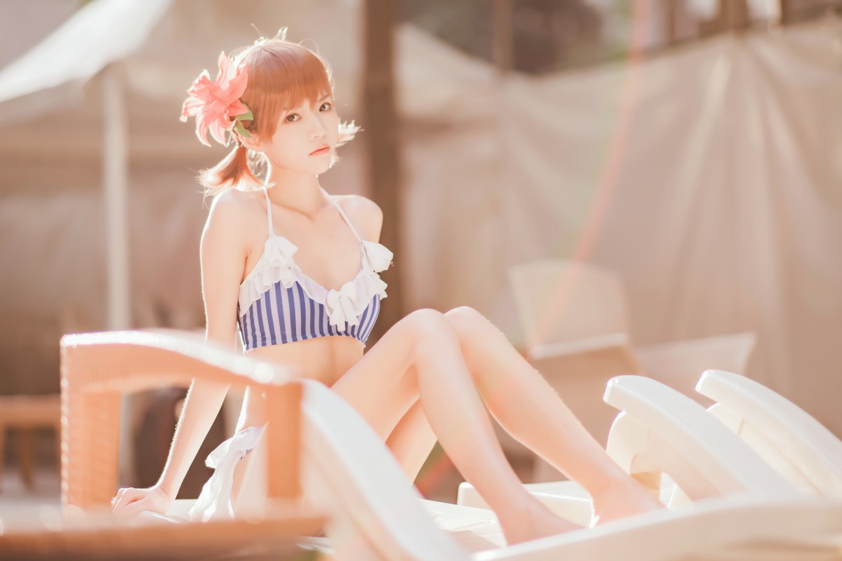 萝莉风COS 桜桃喵 – 炮姐 – COSPLAY