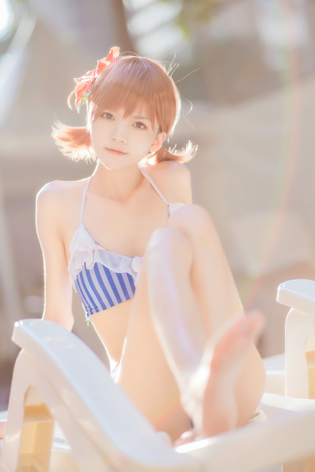 萝莉风COS 桜桃喵 – 炮姐 – COSPLAY