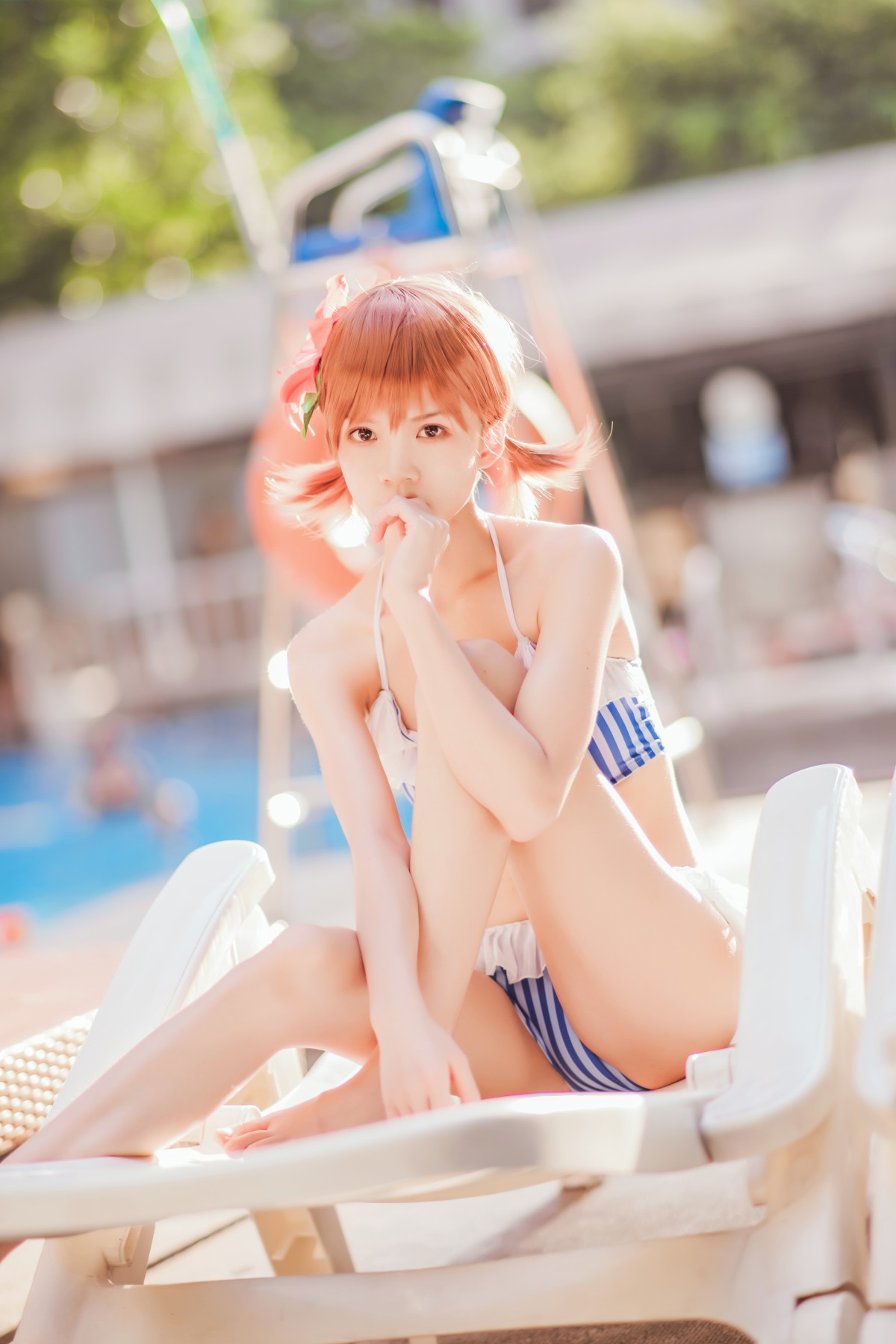 萝莉风COS 桜桃喵 – 炮姐 – COSPLAY