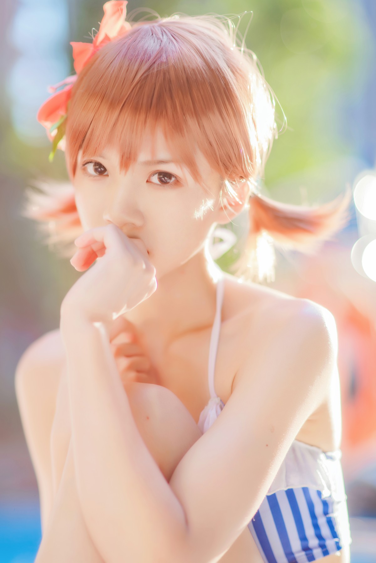 萝莉风COS 桜桃喵 – 炮姐 – COSPLAY