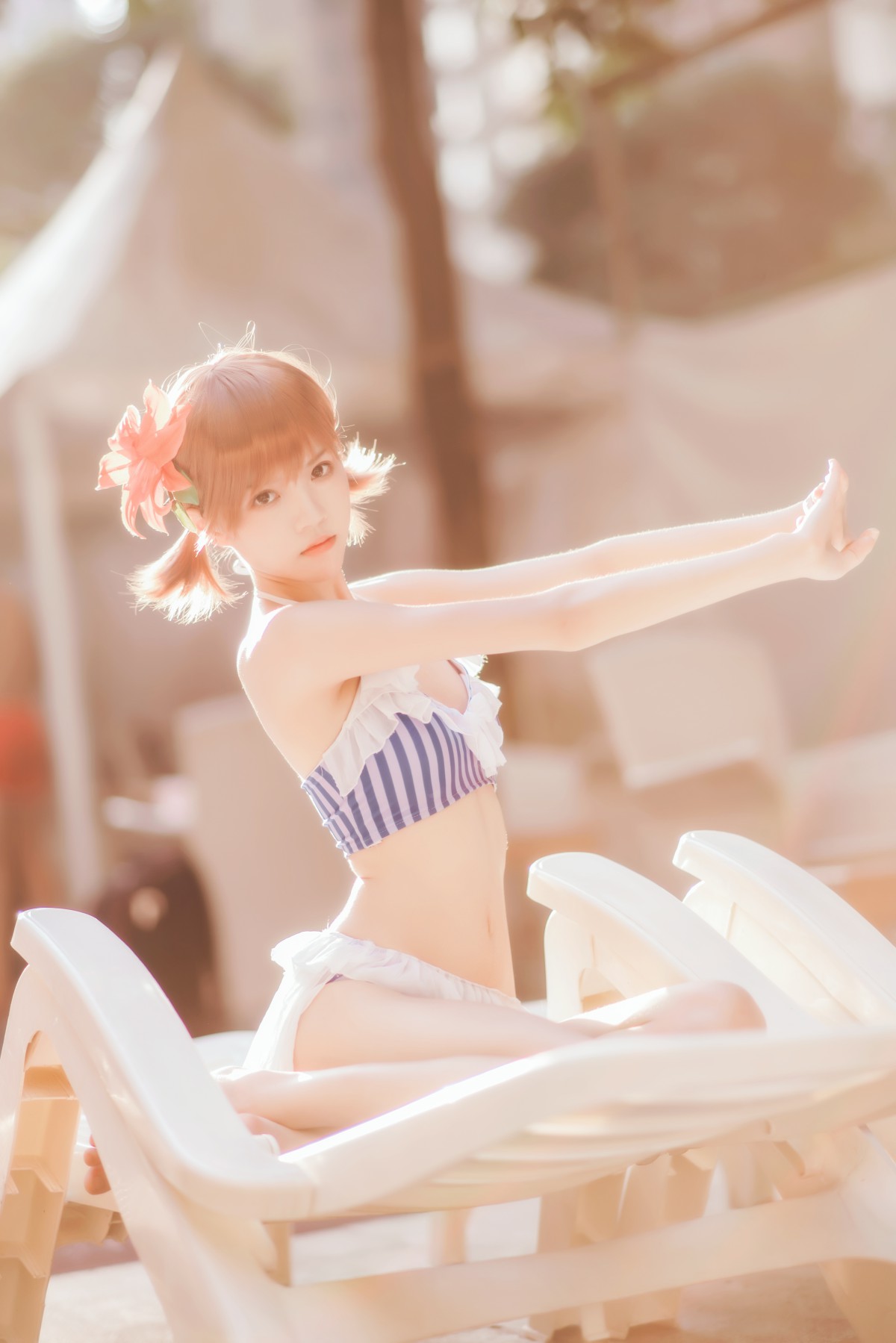 萝莉风COS 桜桃喵 – 炮姐 – COSPLAY