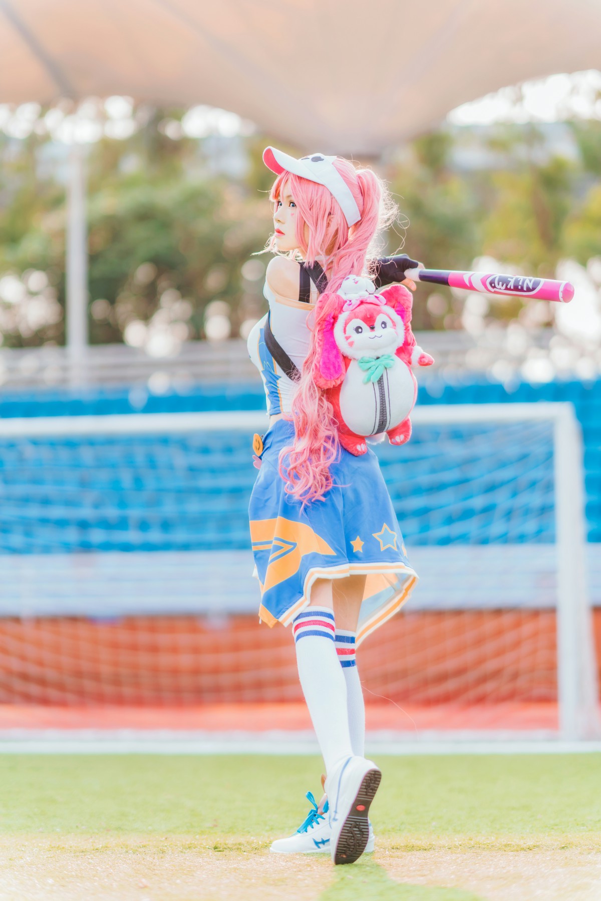 萝莉风COS 桜桃喵 – 木兰星元 – COSPLAY