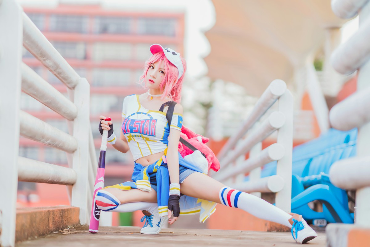 萝莉风COS 桜桃喵 – 木兰星元 – COSPLAY