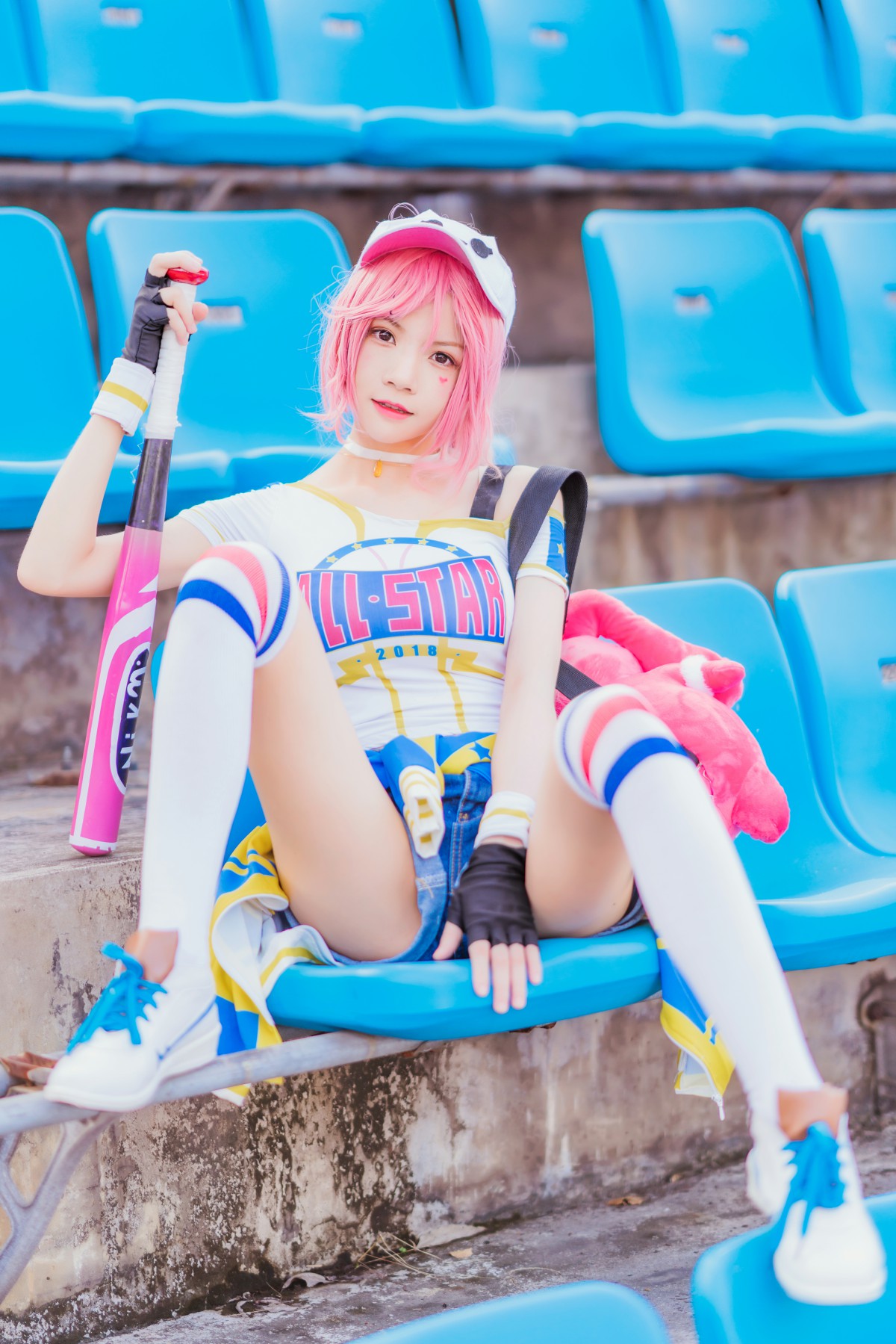萝莉风COS 桜桃喵 – 木兰星元 – COSPLAY