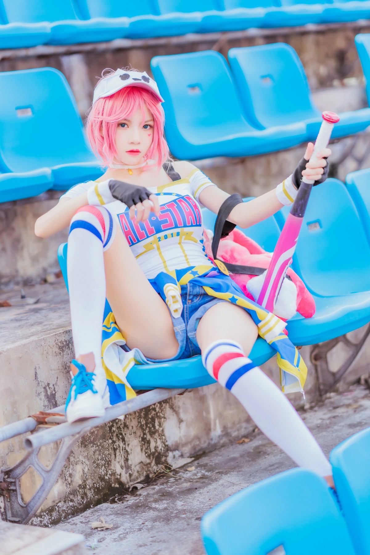 萝莉风COS 桜桃喵 – 木兰星元 – COSPLAY